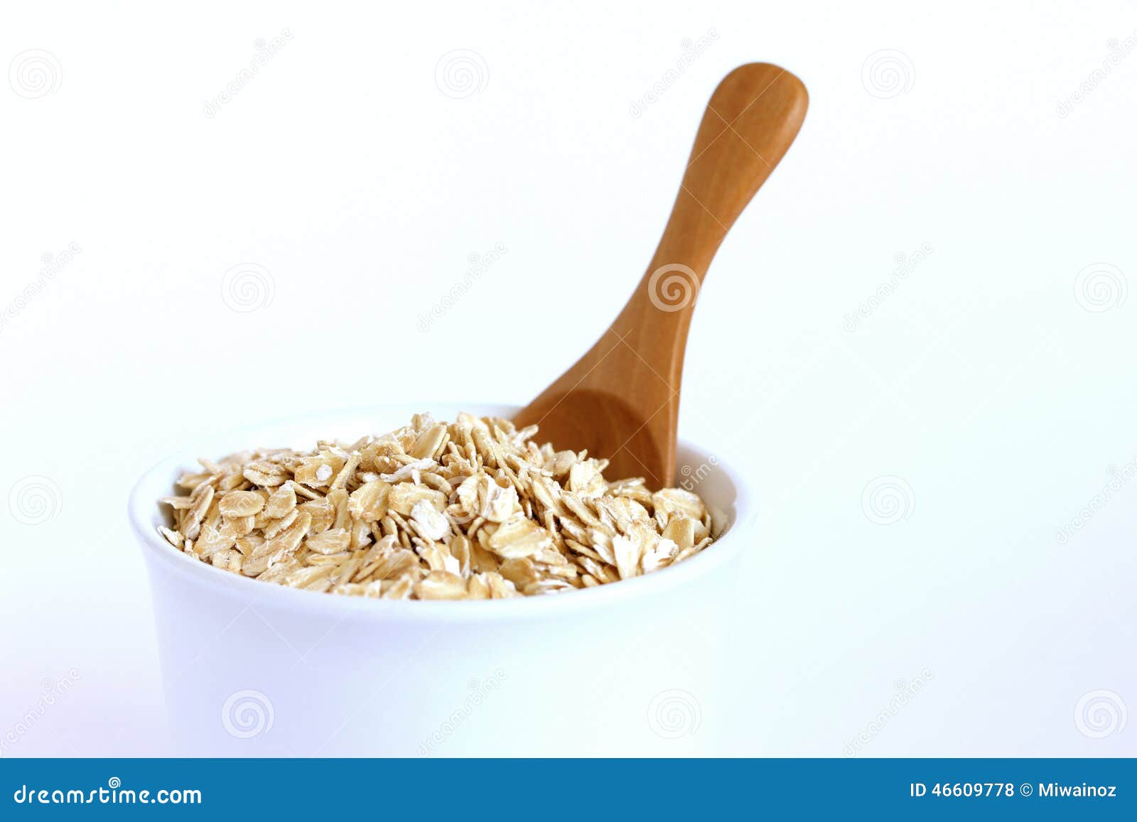 Oats stock photo. Image of brown, closeshot, bowl, oatmeal 46609778