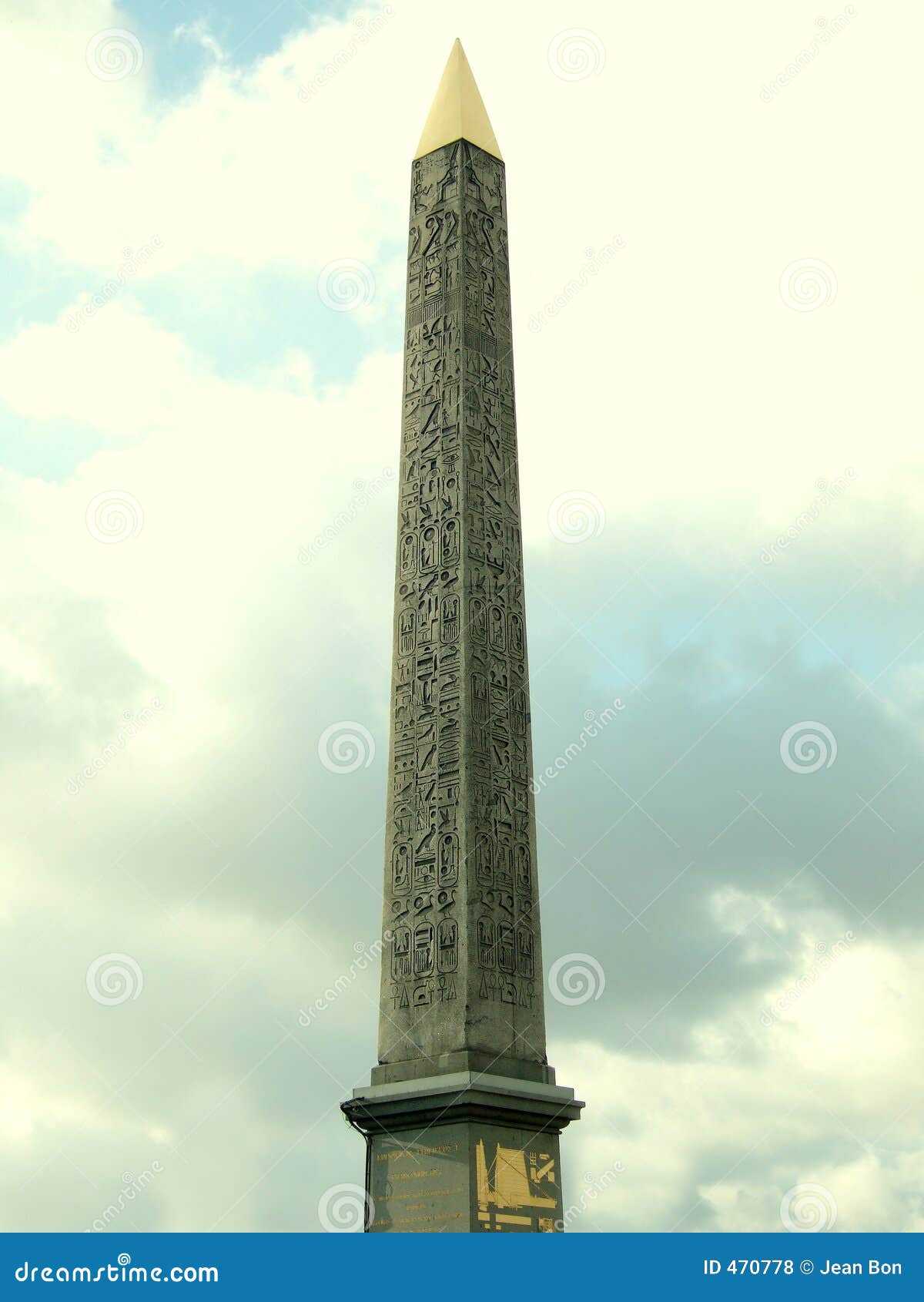 Obelisk in Paris stock photo. Image of language, civilization 470778