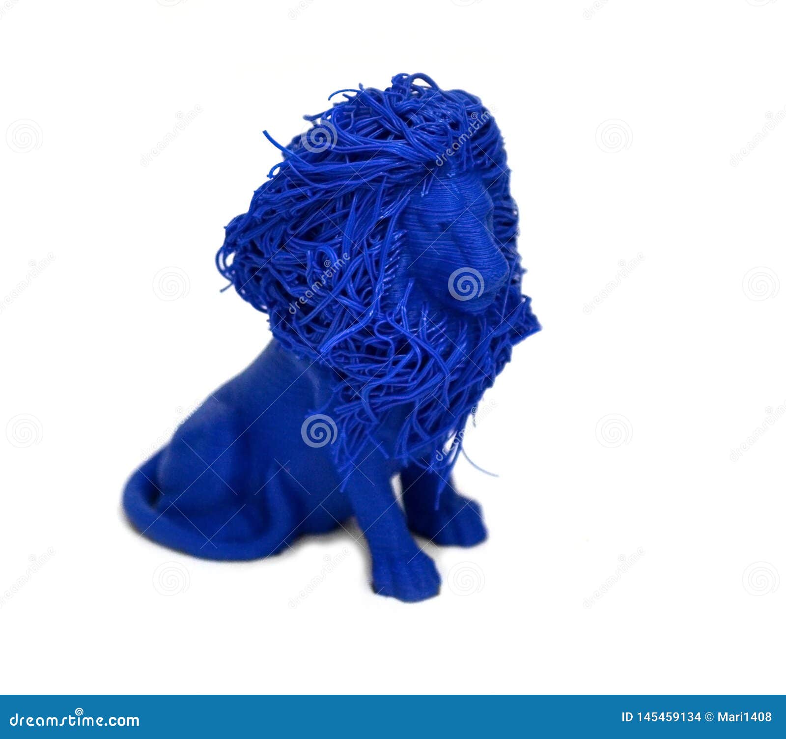 blue lion toy