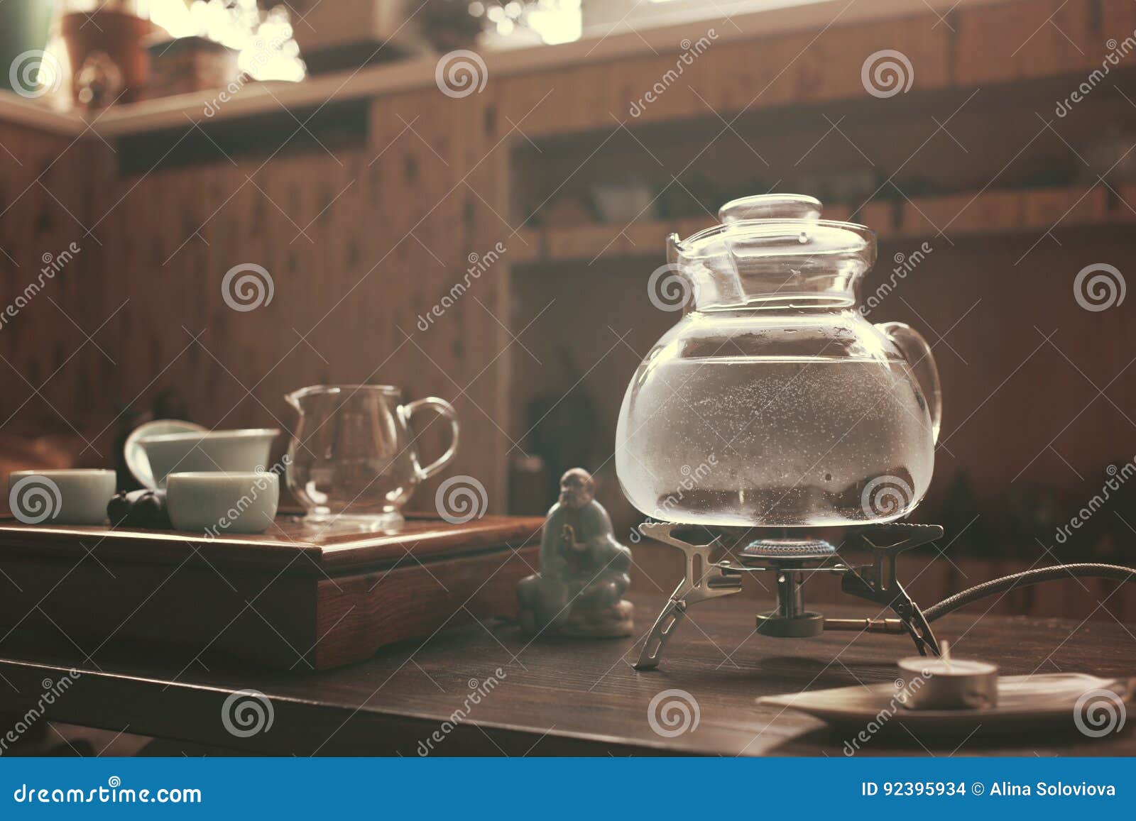 Objects for tea ceremony stock photo. Image of light 92395934