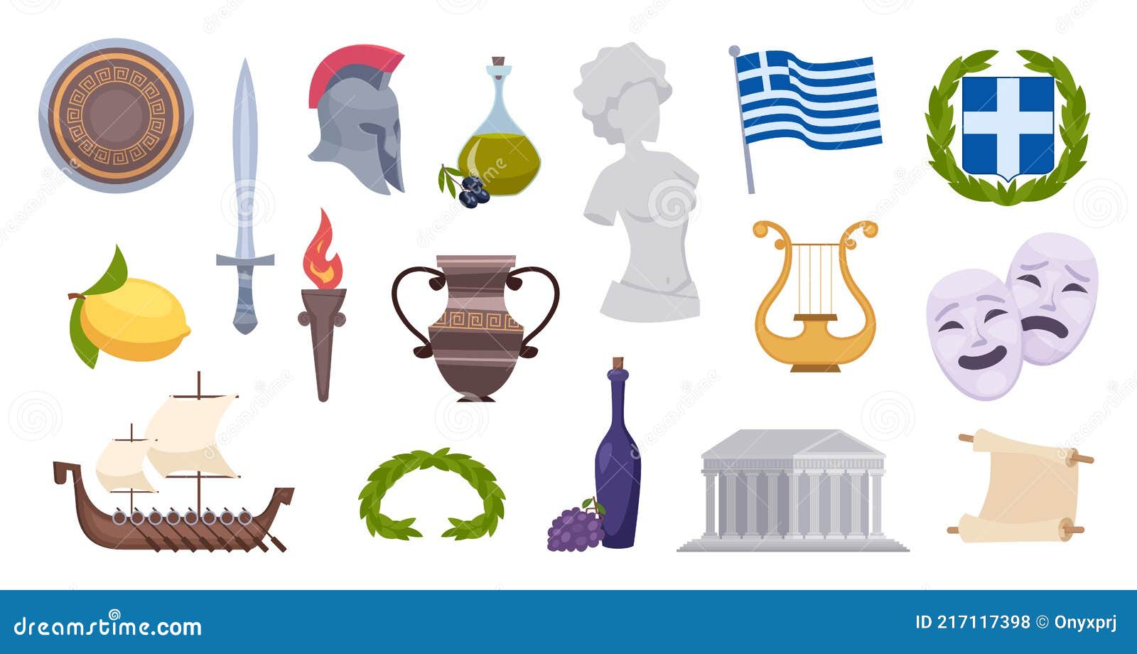 Objetos De Grecia. Tradicional Griega Antiguo Monumentos Y Símbolos Auténtica Bandera Vino Barco Olivo Imágenes Vector Exacto Ilustración del Vector - Ilustración de columna, historia: 217117398 Objetos De Grecia. Tradicional Griega Antiguo Monumentos Y Símbolos Auténtica Bandera Vino Barco Olivo Imágenes Vector Exacto Ilustración del Vector - Ilustración de columna, historia: 217117398