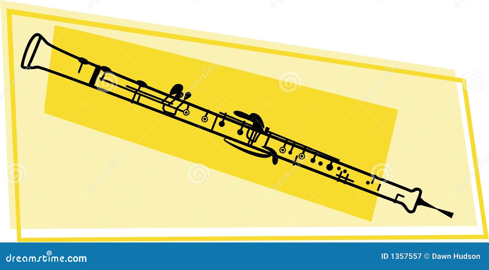 Oboe Ikone vektor abbildung. Illustration von musik, symbol 1357557