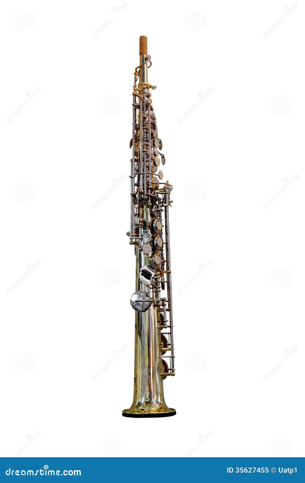 Oboe stock image. Image of brass, music, white, blare 35627455