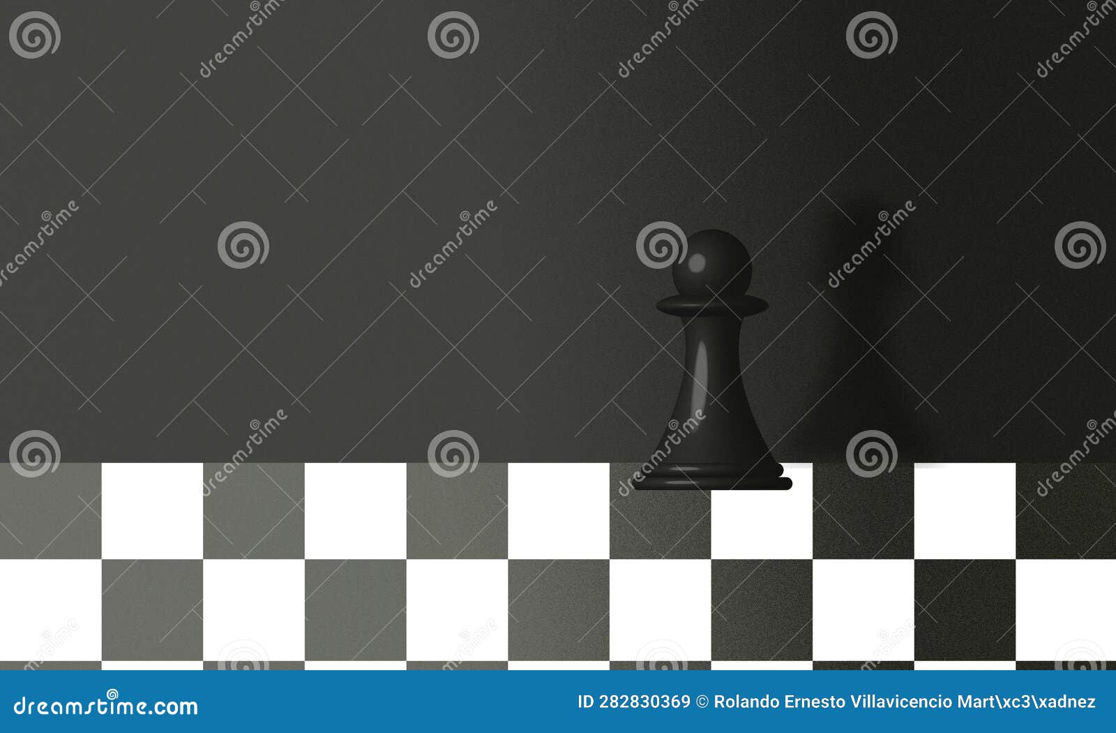  of chess pawn on a board.