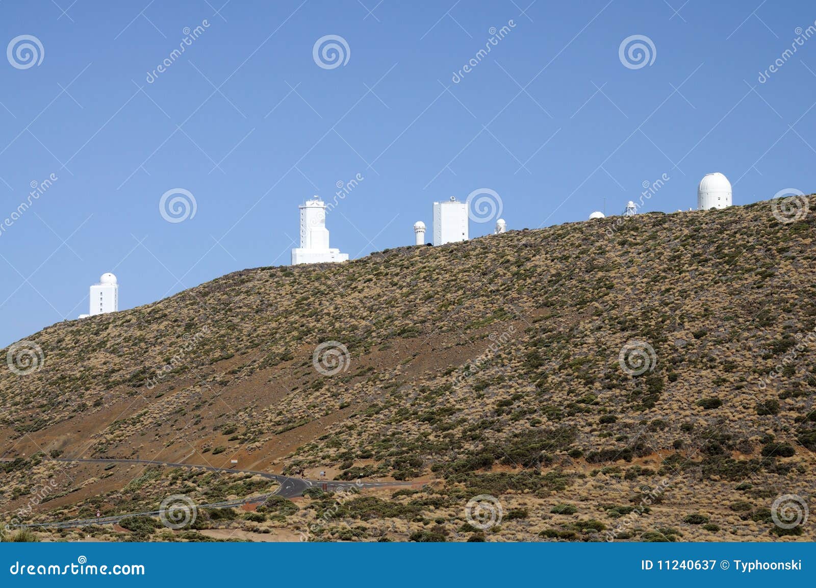 Observatory on Top of a Mountain Stock Image Image of cosmology