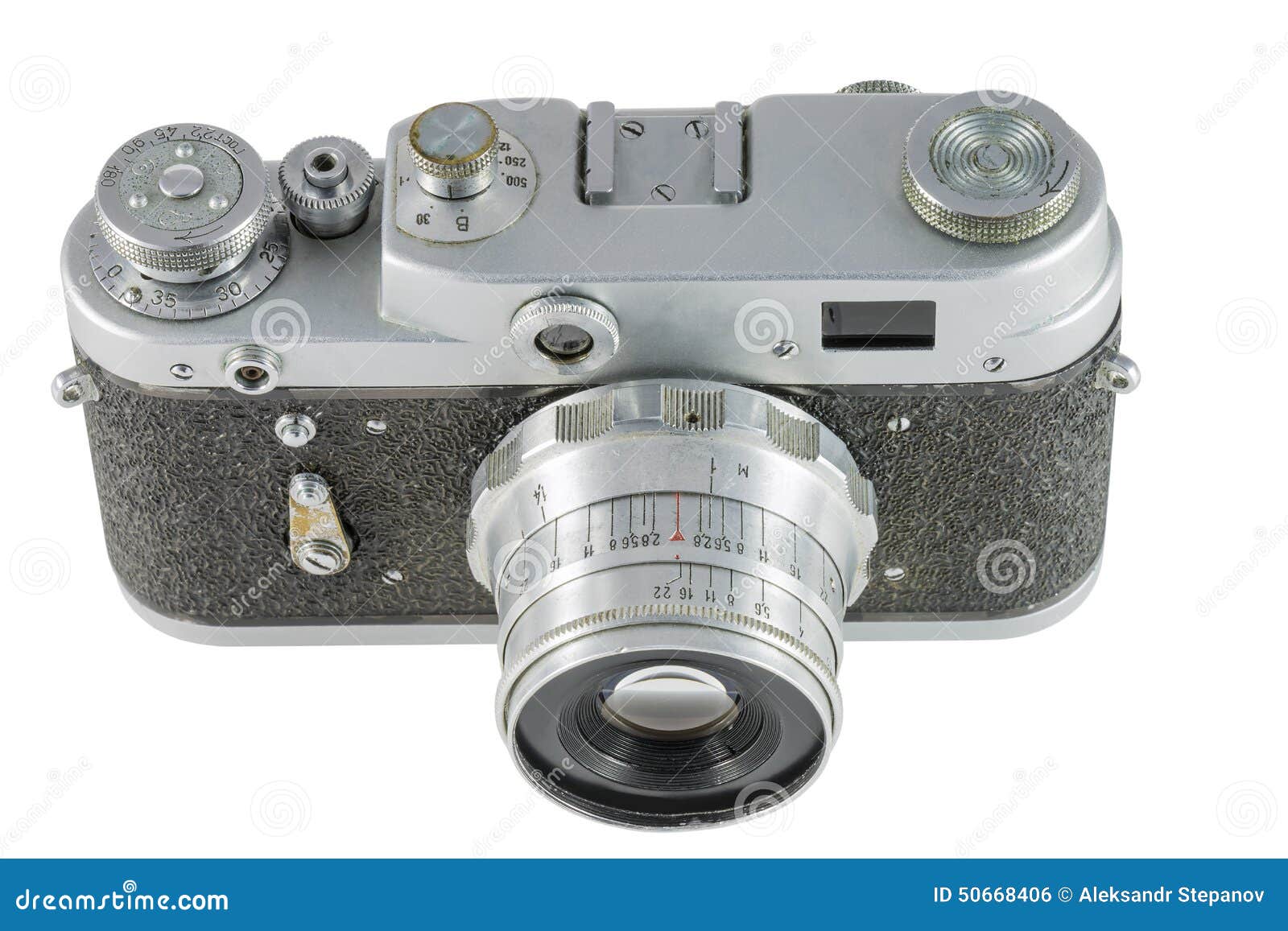 Obsolete Film Camera, Top View Stock Photo Image of obsolete, body