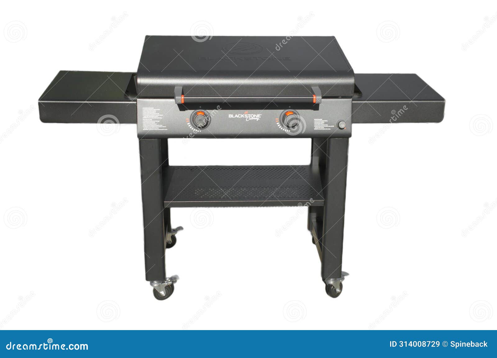 ocala, fl 4-7-2024 blackstone culinary outdoor flat top gas griddlewith two burner separate heat setting knobs, hard swivel top