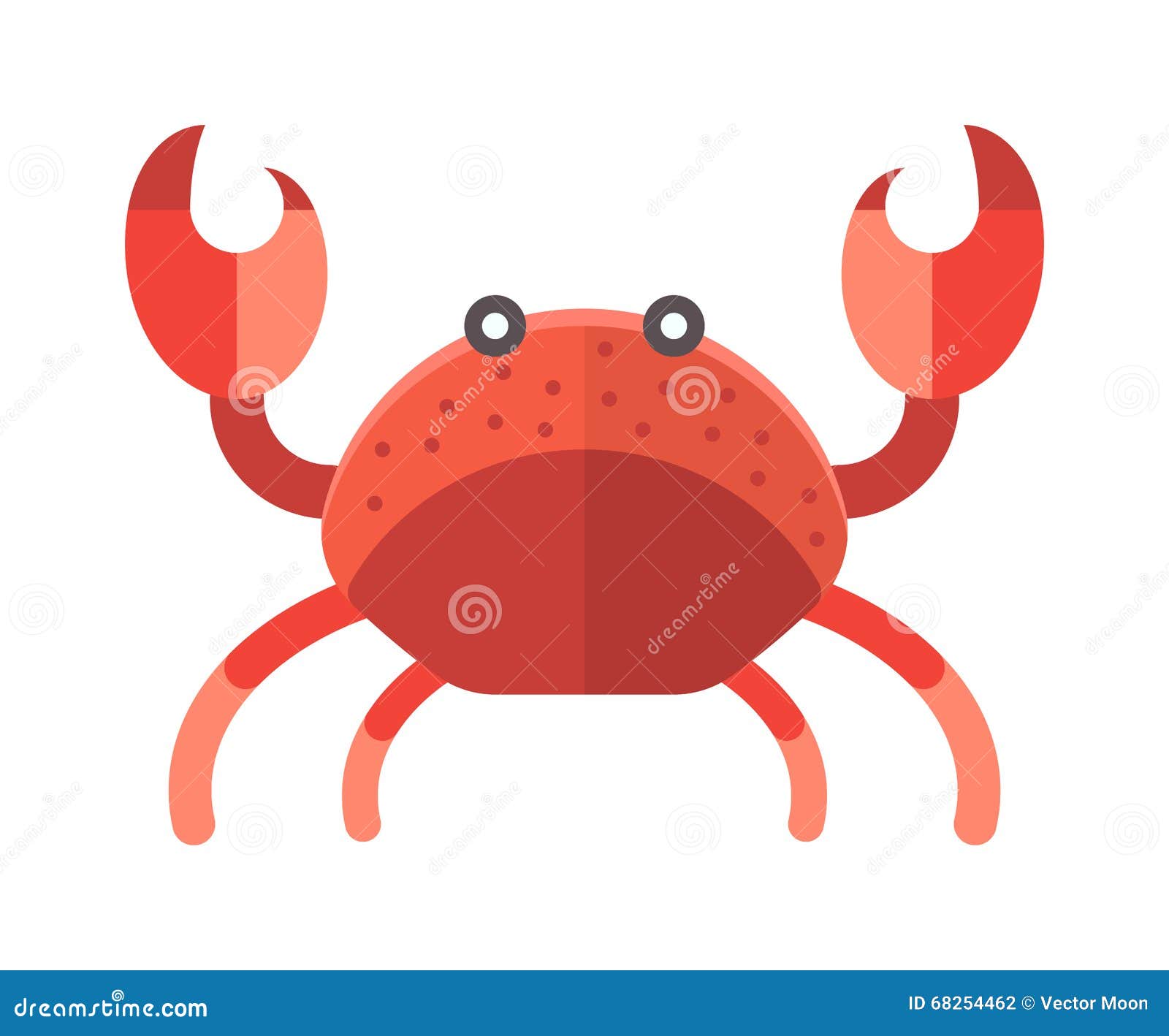 Ocean Animal Design of Cute Cartoon Crab Funny Vector Illustration Stock Vector - Illustration of animal, drawing: 68254462 Ocean Animal Design of Cute Cartoon Crab Funny Vector Illustration Stock Vector - Illustration of animal, drawing: 68254462