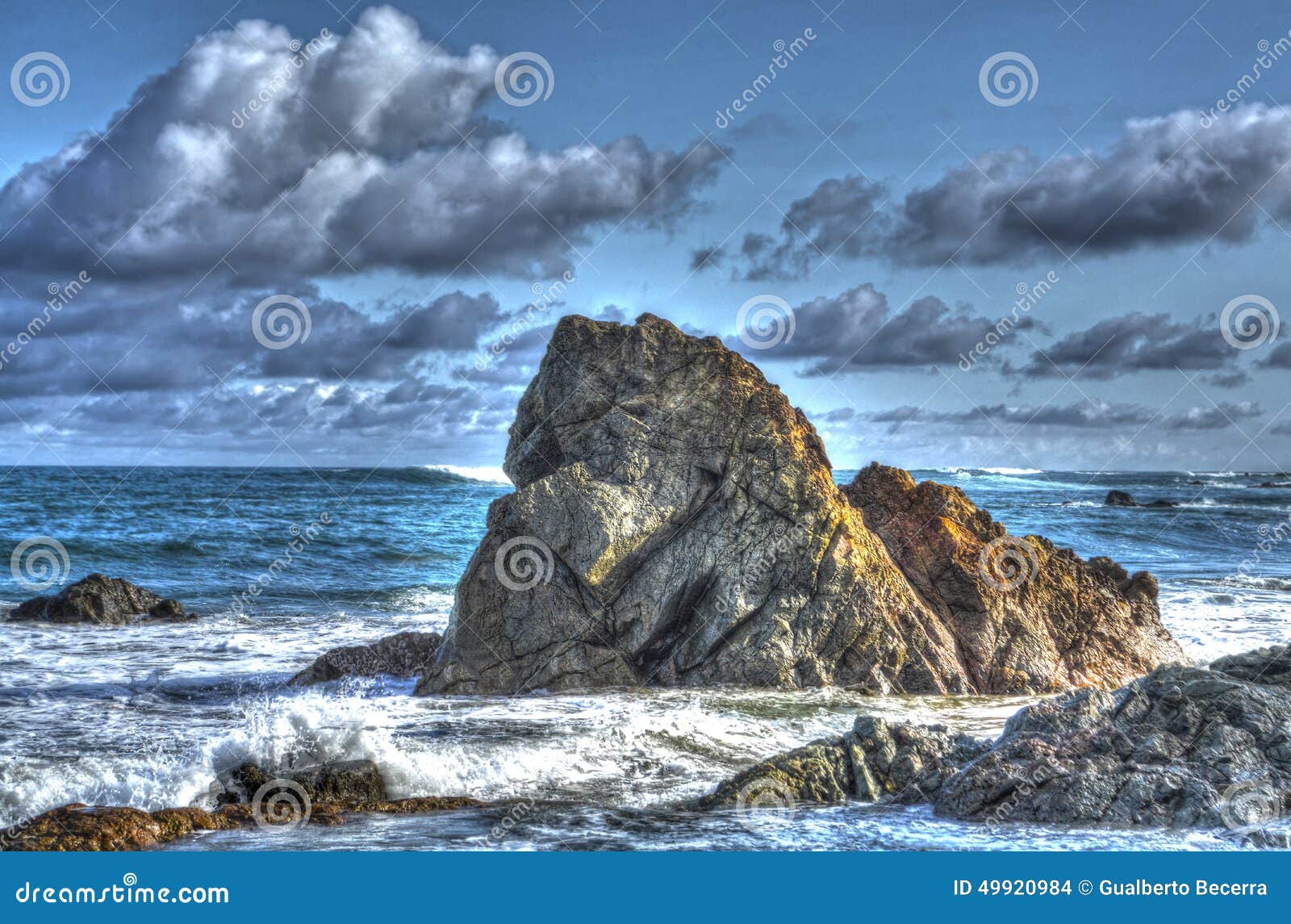 ocean boulders