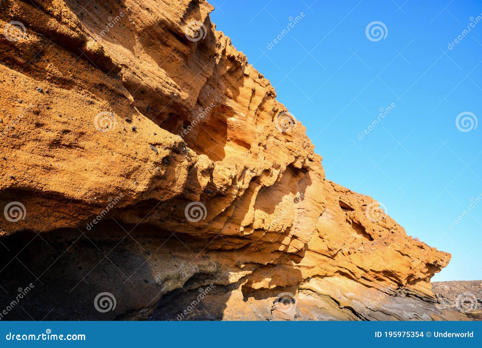 ocean coast's view montana amarilla tenerife