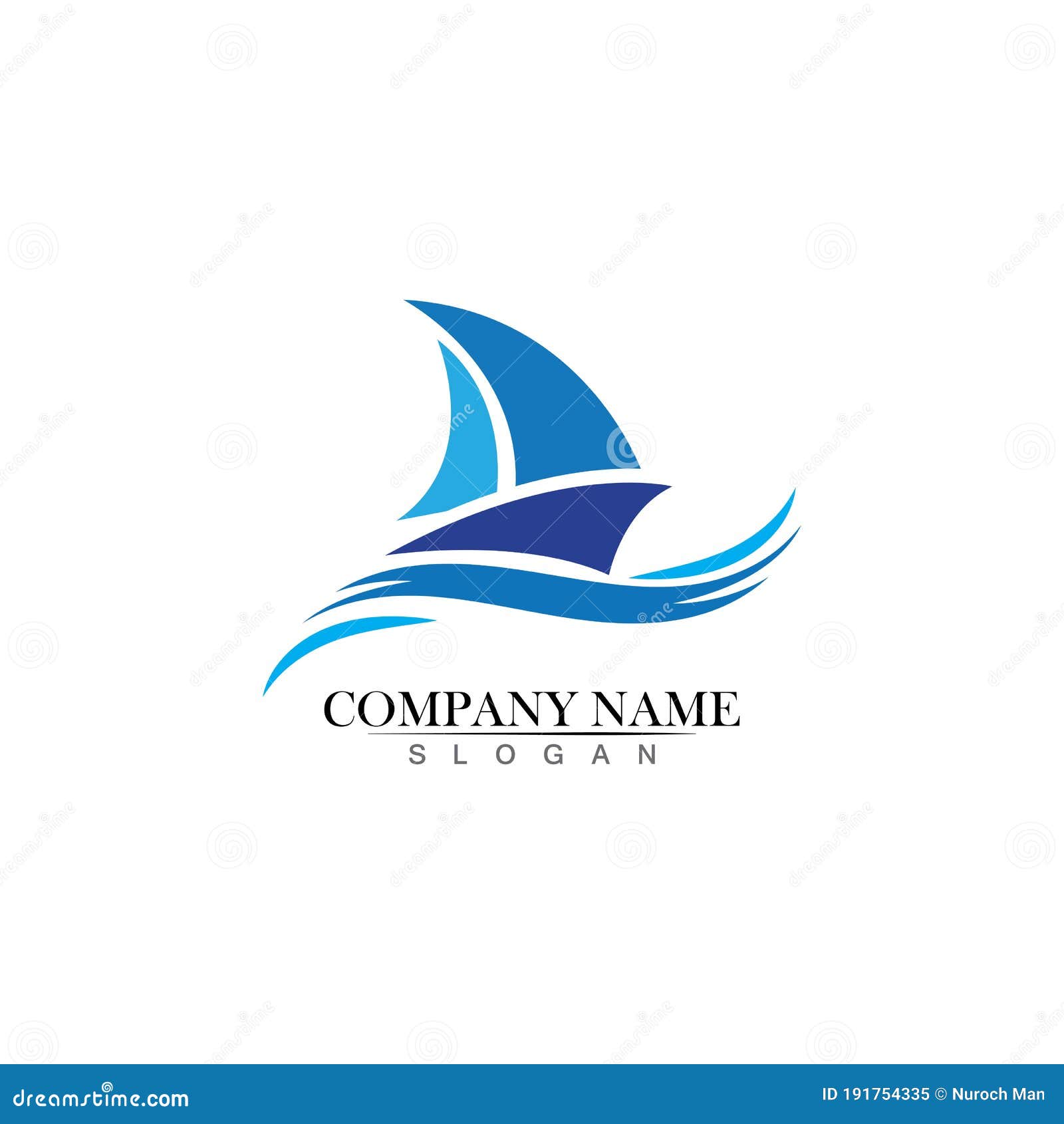 Ocean Cruise Liner Ship Silhouette Simple Linear Logo. Stock Vector ...