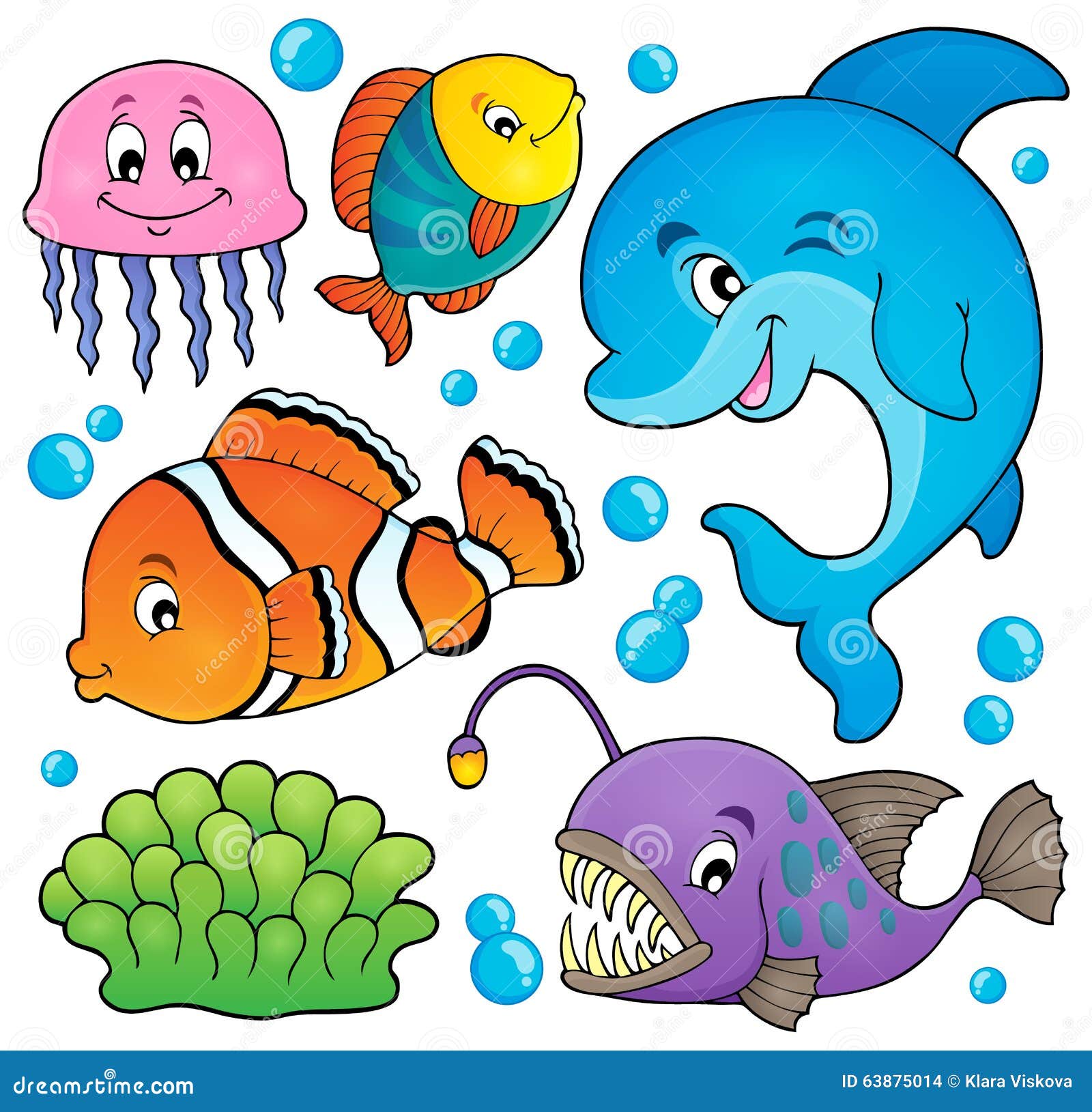 ocean fauna topic set 1