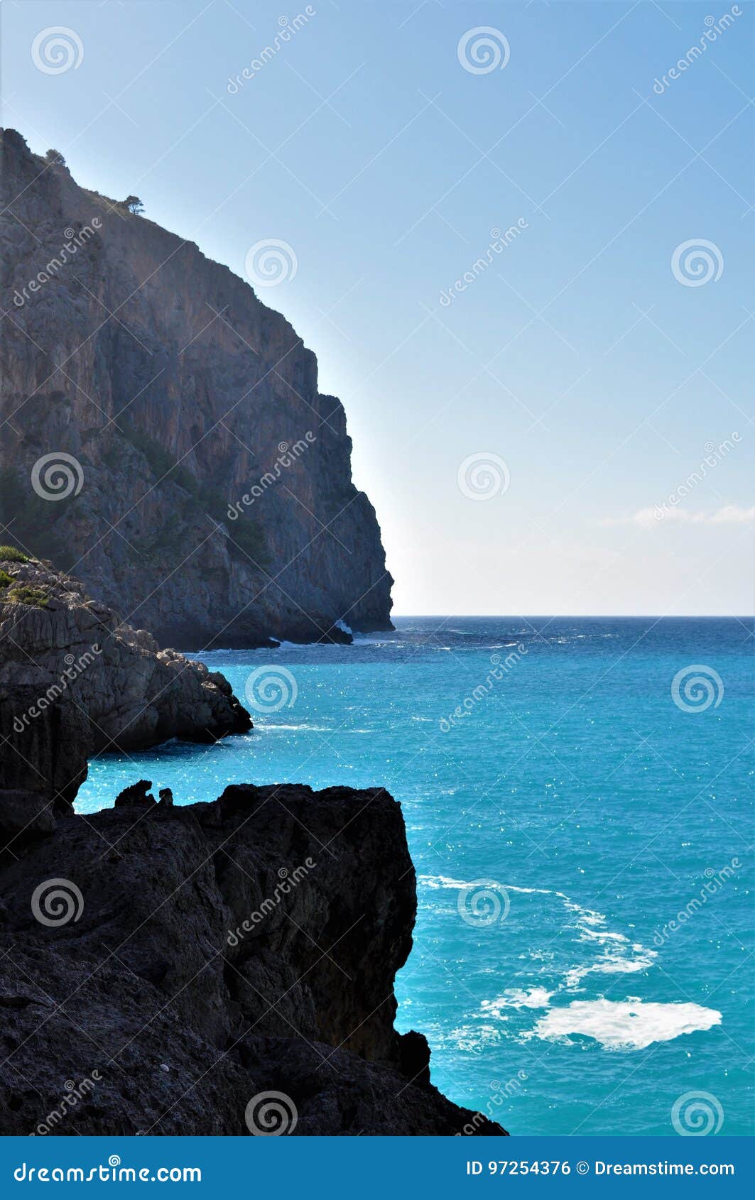 ocean view in mallorca, illes balears, majorca
