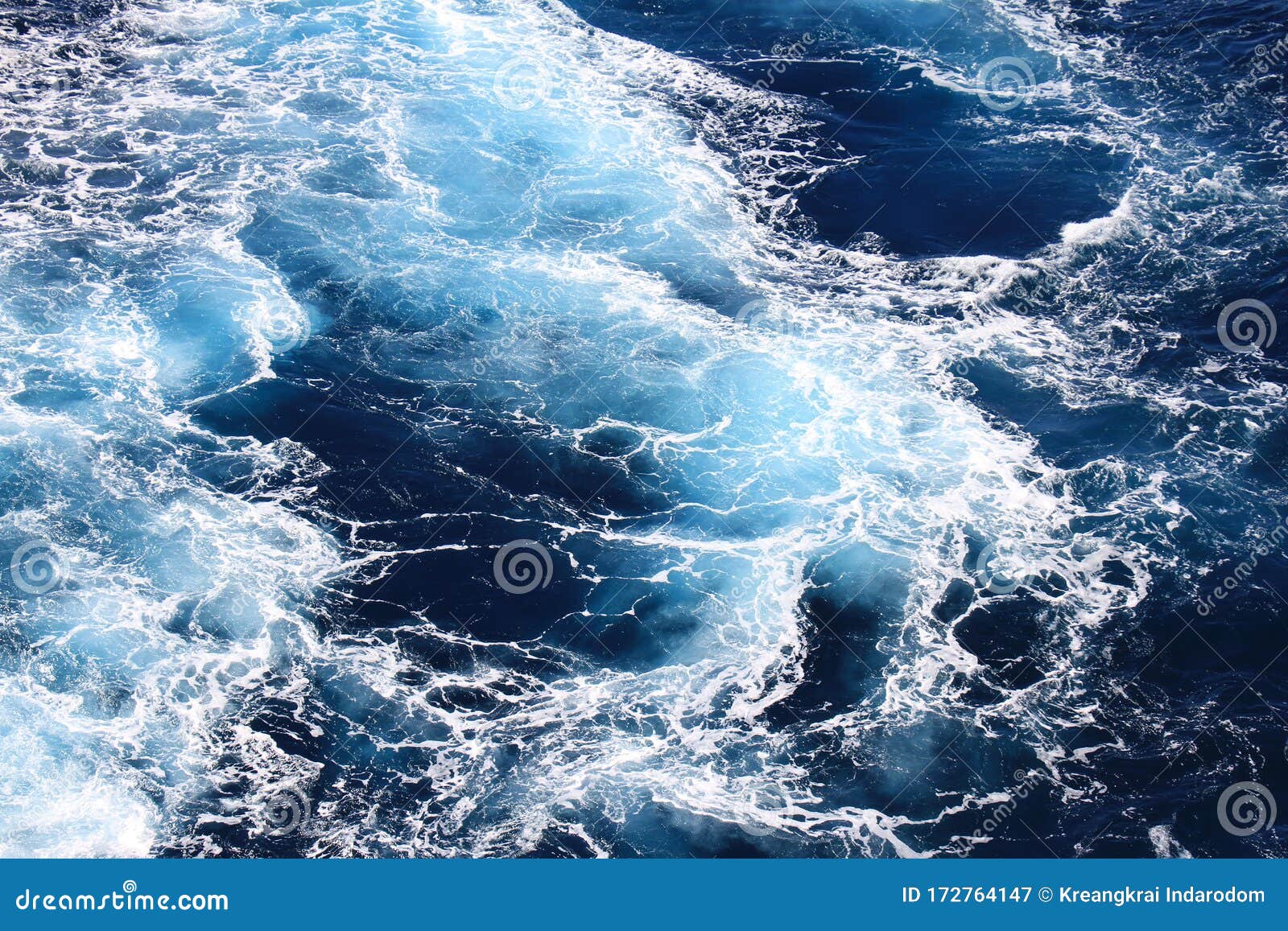 dark blue sea background