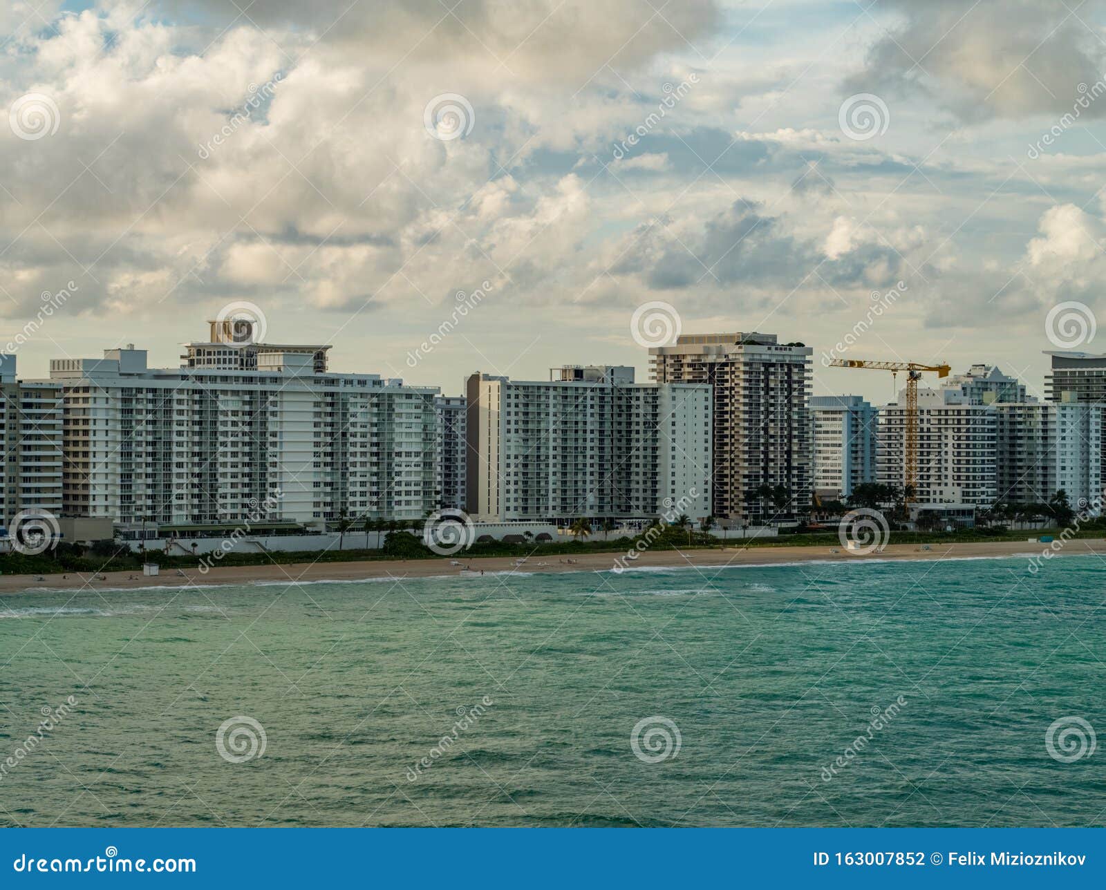 Oceanfront Real Estate Miami Beach FL Stock Photo Image of miami