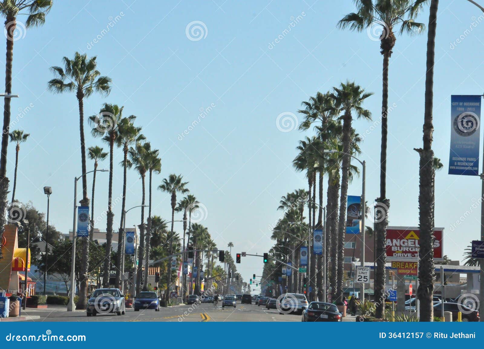 Oceanside in California editorial photography. Image of colorful - 36412157