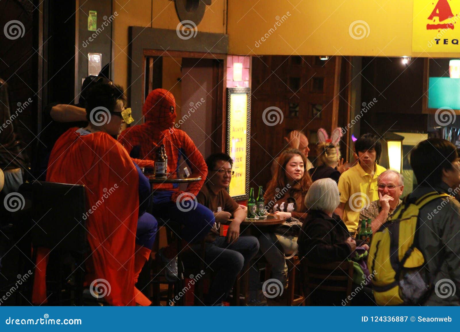 31 Oct 2010 , Halloween in Hong Kong Editorial Photography Image of