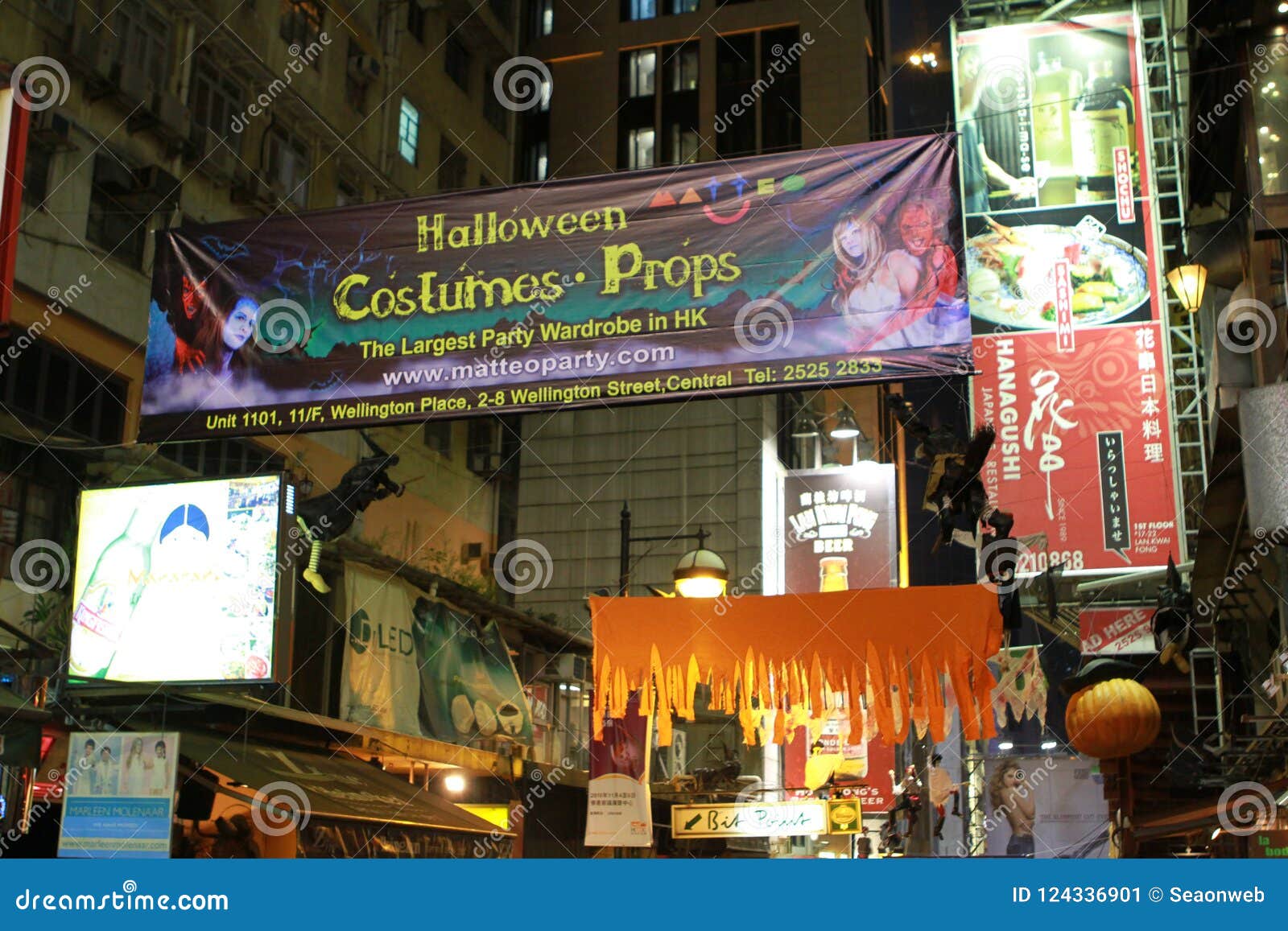 31 Oct 2010 , Halloween in Hong Kong Editorial Photo Image of