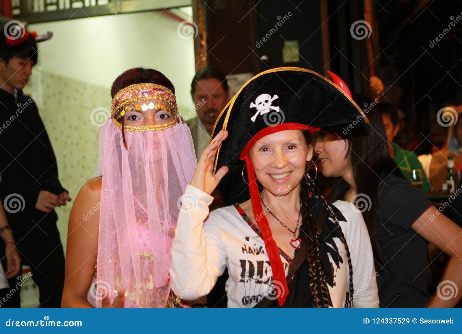 31 Oct 2010 , Halloween in Hong Kong Editorial Stock Image Image of
