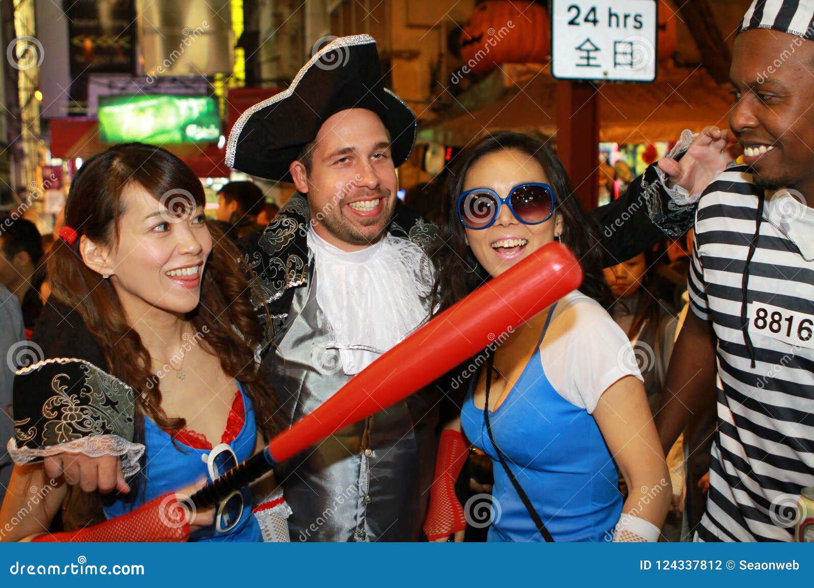 31 Oct 2010 , Halloween in Hong Kong Editorial Photography Image of