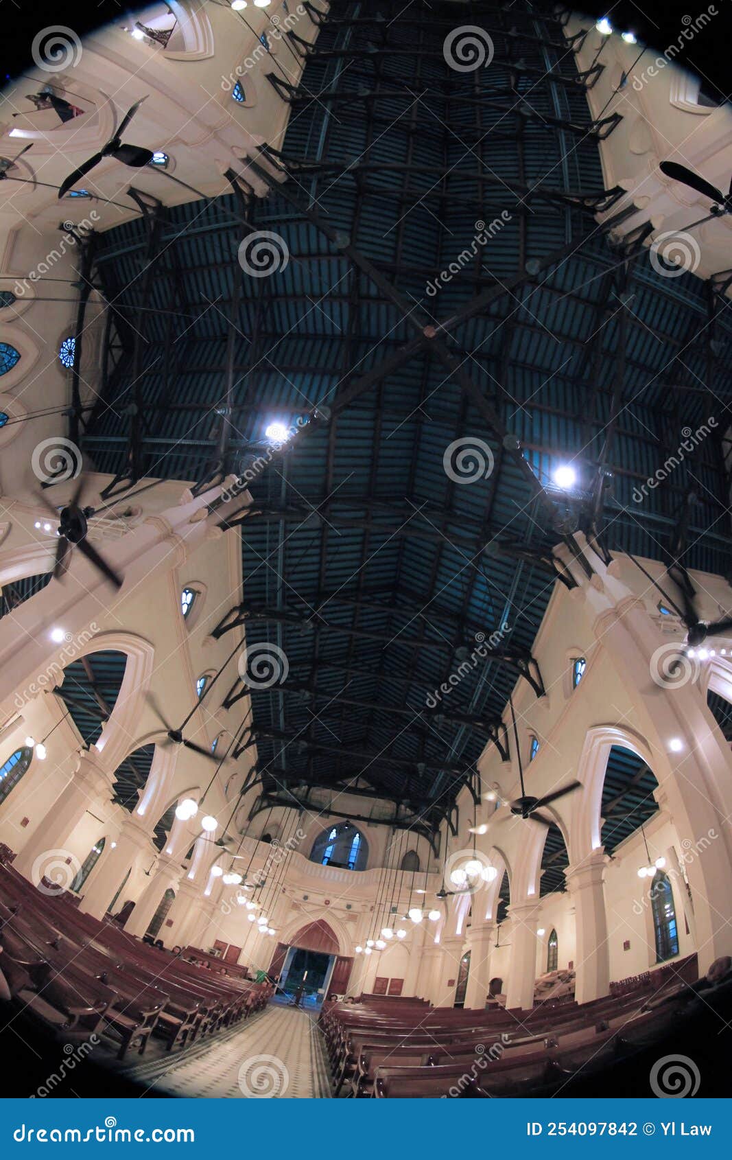 Interior of St John S Cathedral, Central, Hong Kong 29 Oct 2011