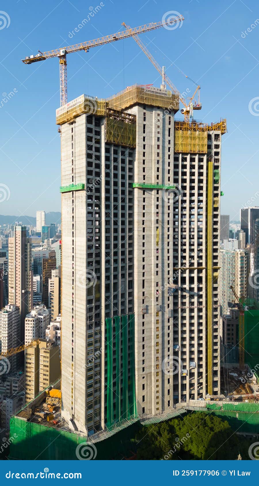 14 Oct 2022 Under Construction of Hopewell Centre Phase 2, Hk Editorial