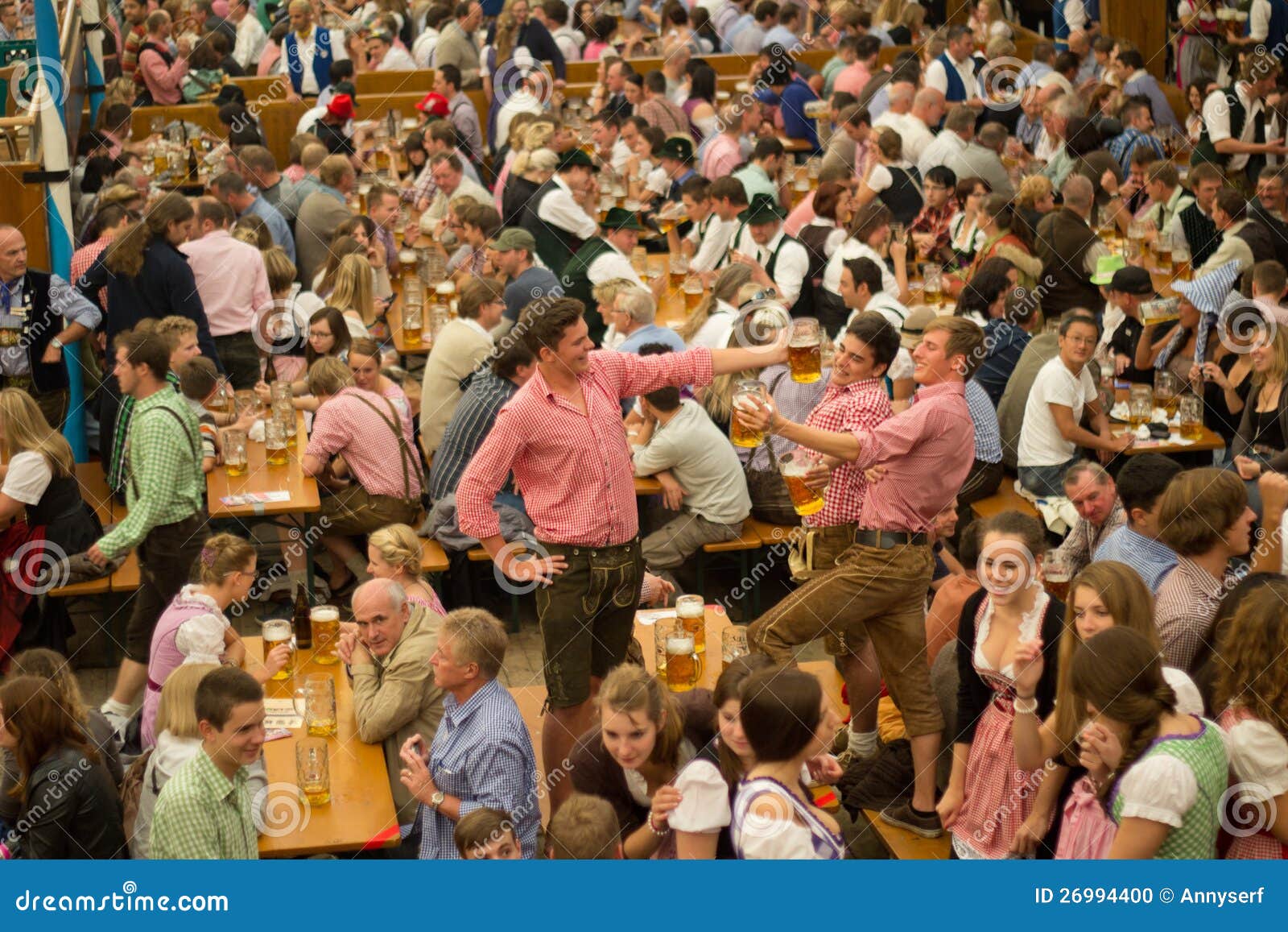 Octoberfest Beer Drinkers Munich 2012 Editorial Image Image of