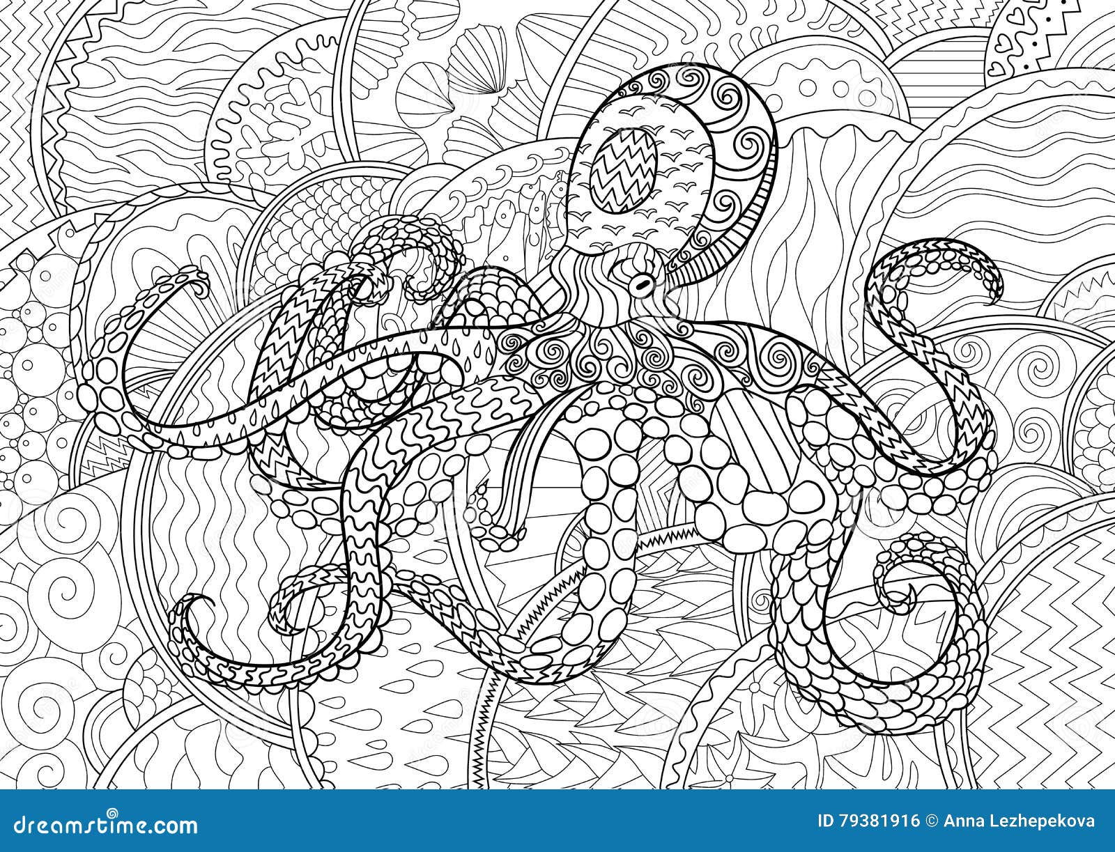 Octopus with high details