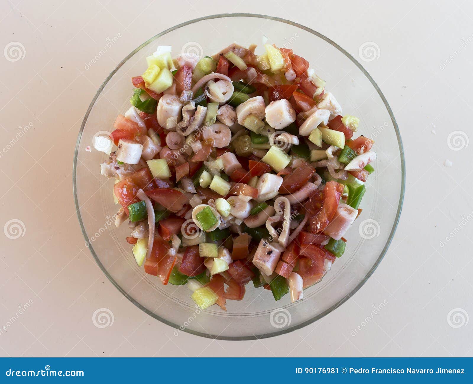 octopus salad ensalada de pulpo