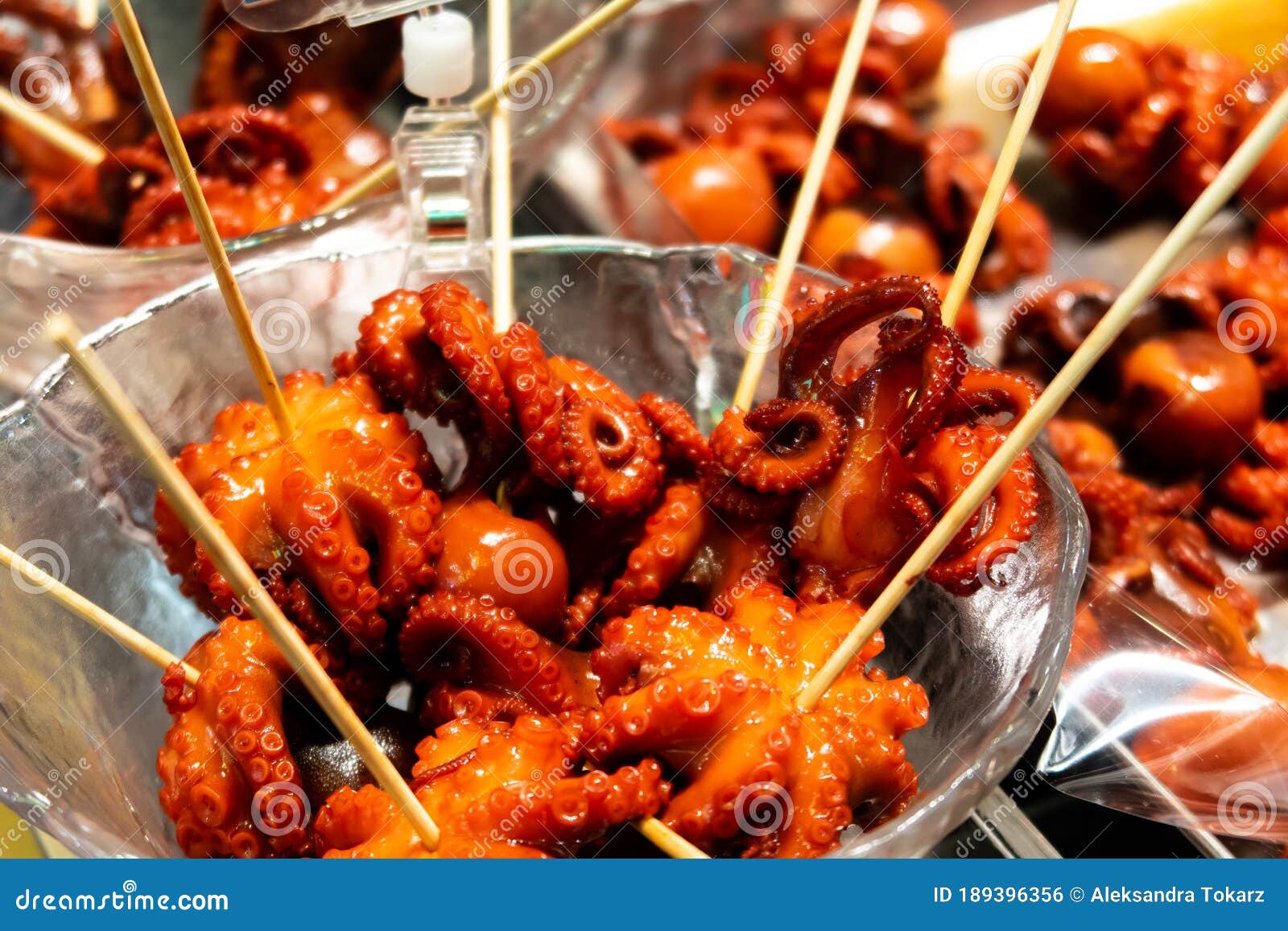 Octopus on the Sticks - Delicious Traditional Japanese Street Food