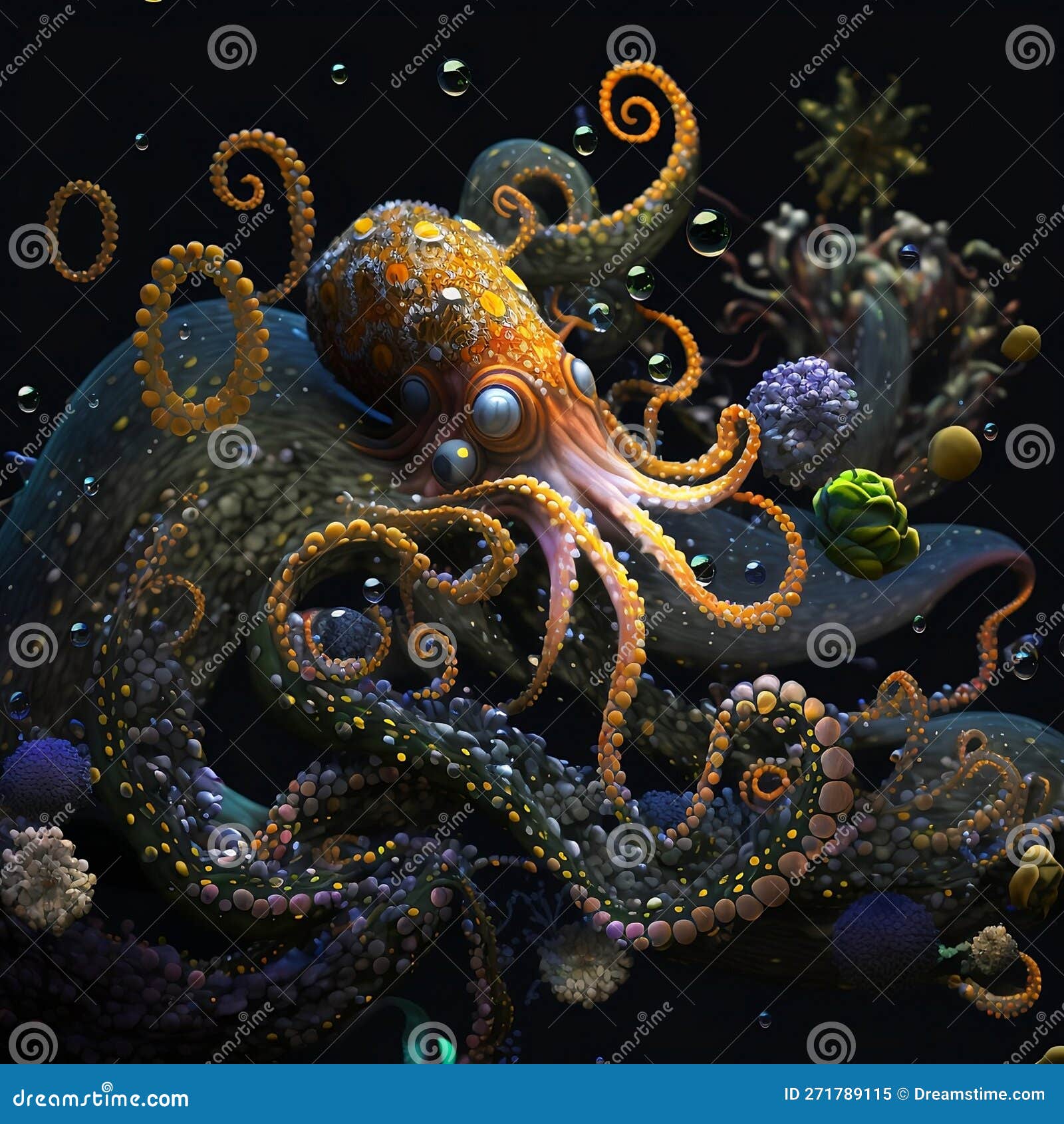 Coloured Tentacles Stock Illustrations – 37 Coloured Tentacles