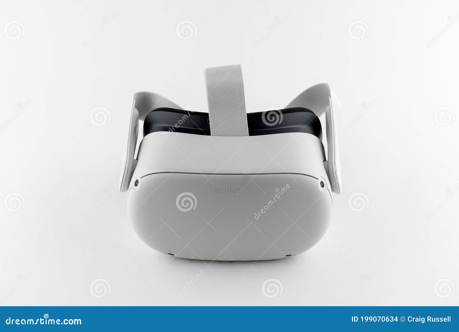 Oculus Quest 2 Virtual Reality Headset Editorial Stock Image Image of