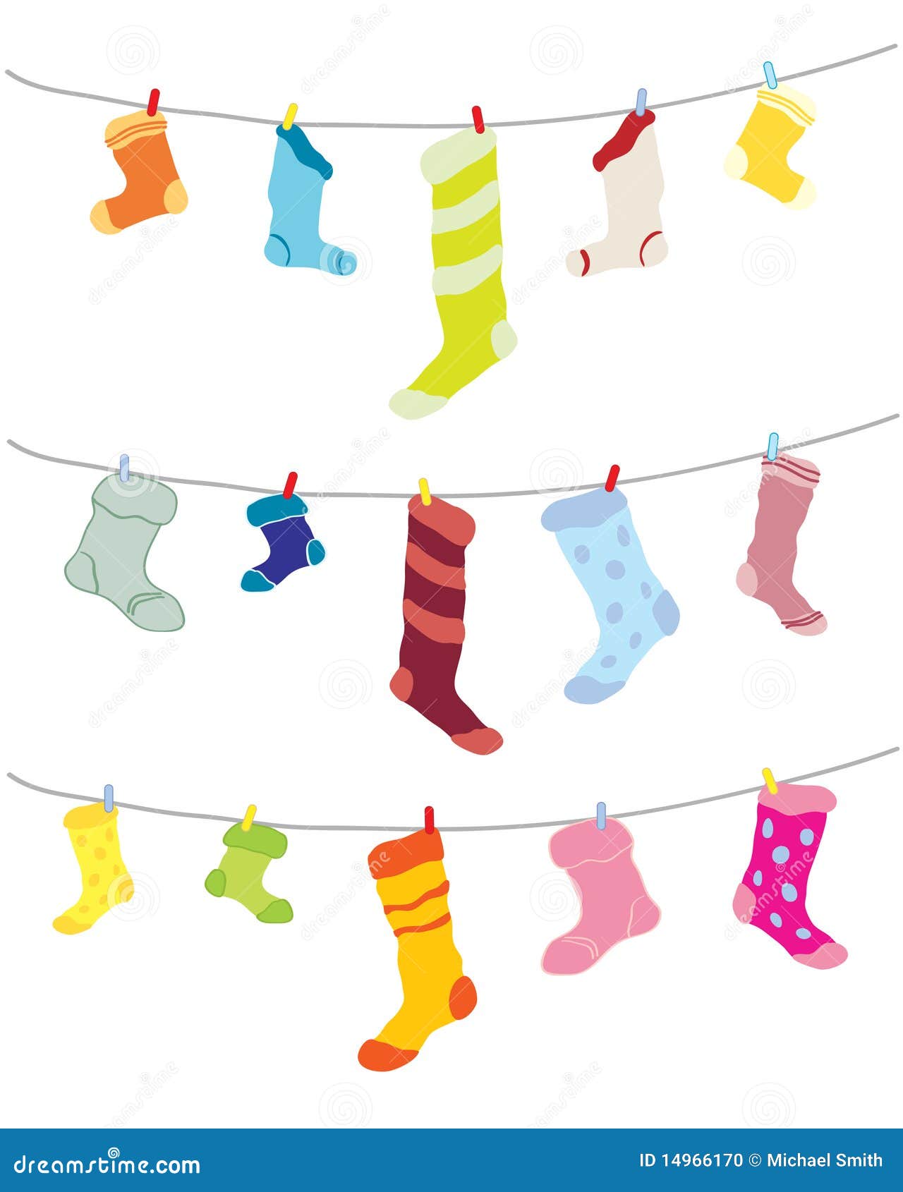 Odd socks stock vector. Illustration of textile, footwear 14966170