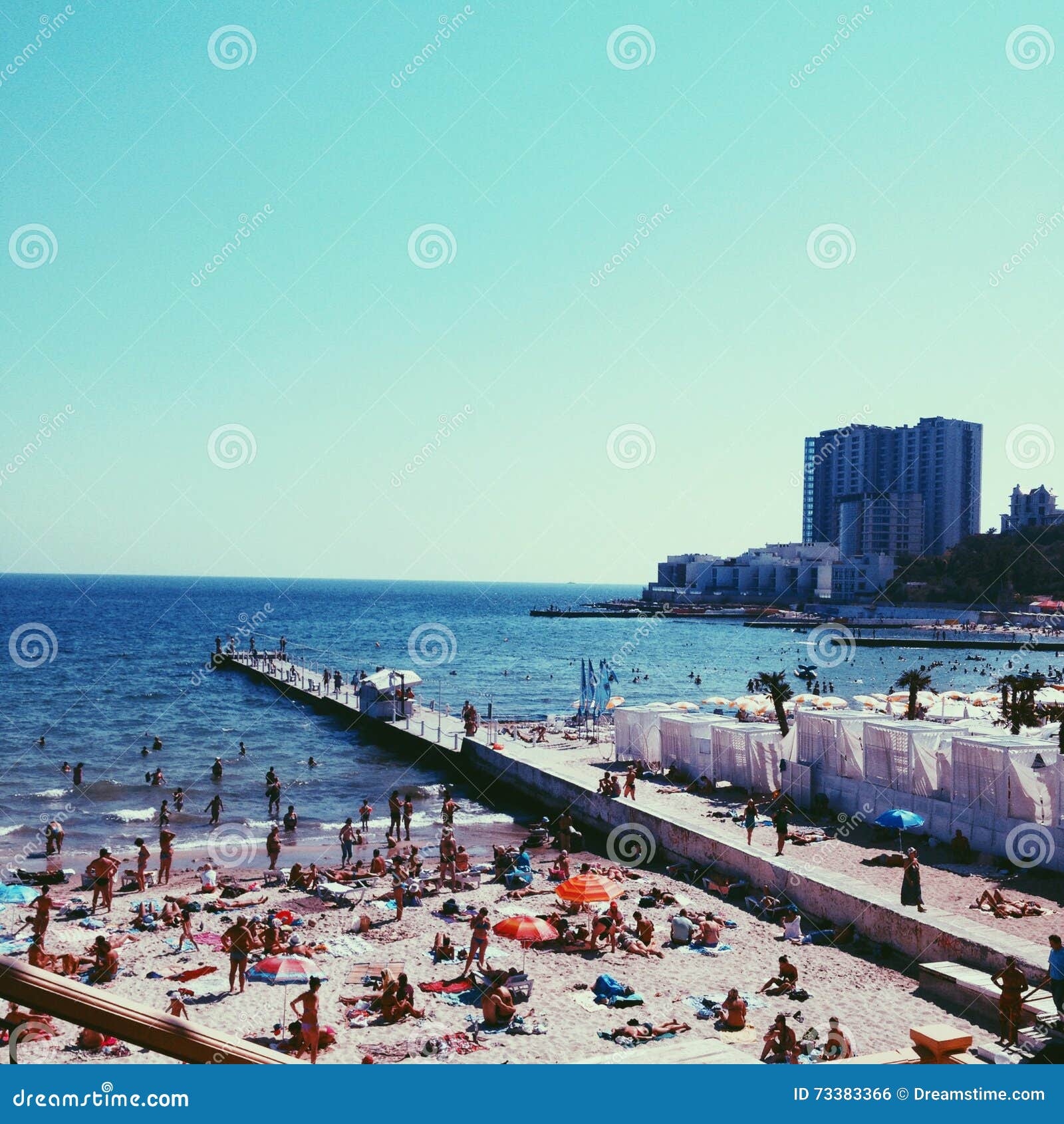 Odessa editorial photo. Image of beach, seaside, summer 73383366