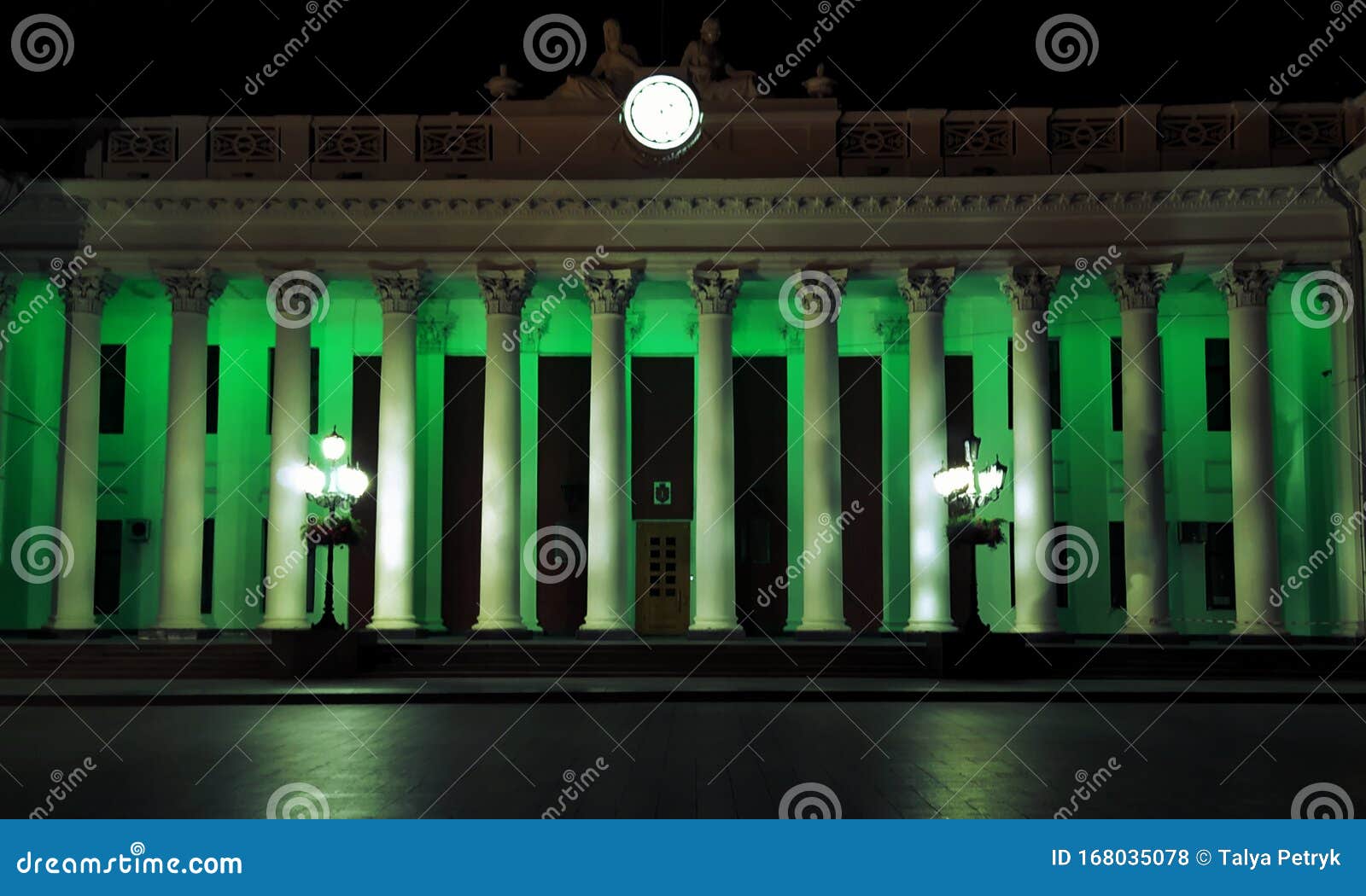 Odessa city hall stock photo. Image of city, travel 168035078