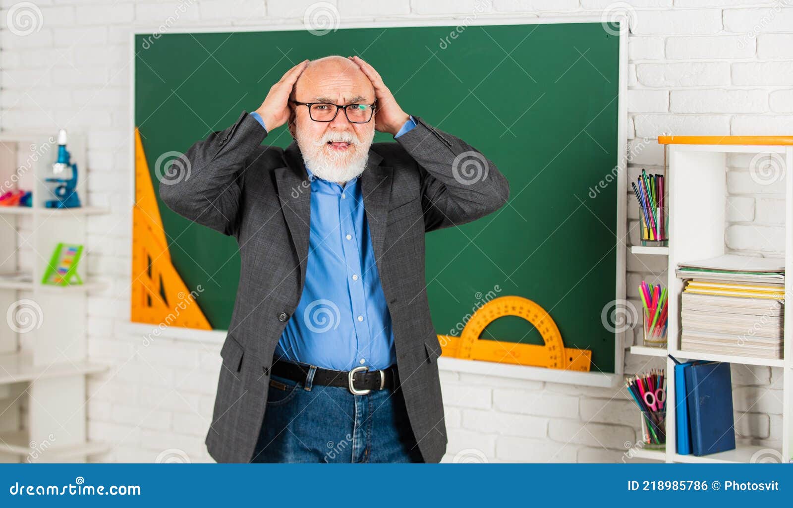 Sala de aula para aprender matemática