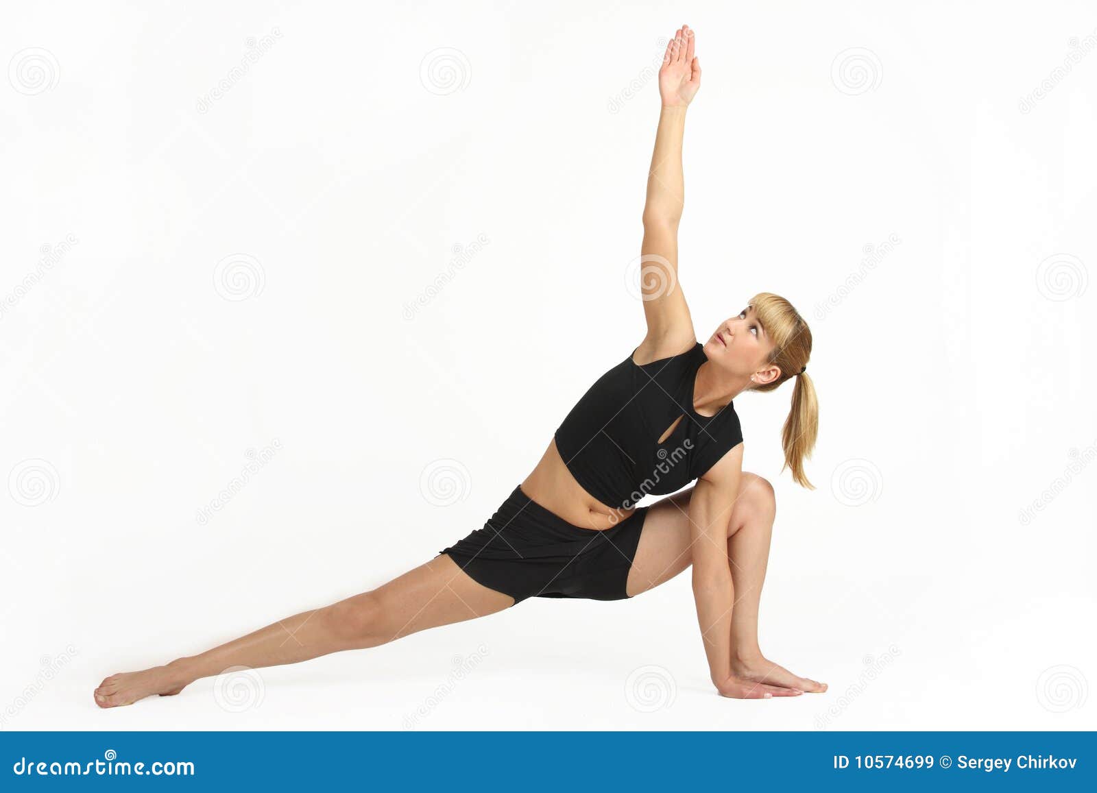 Oefeningen stock afbeelding. Image of handen, één, persoon 10574699