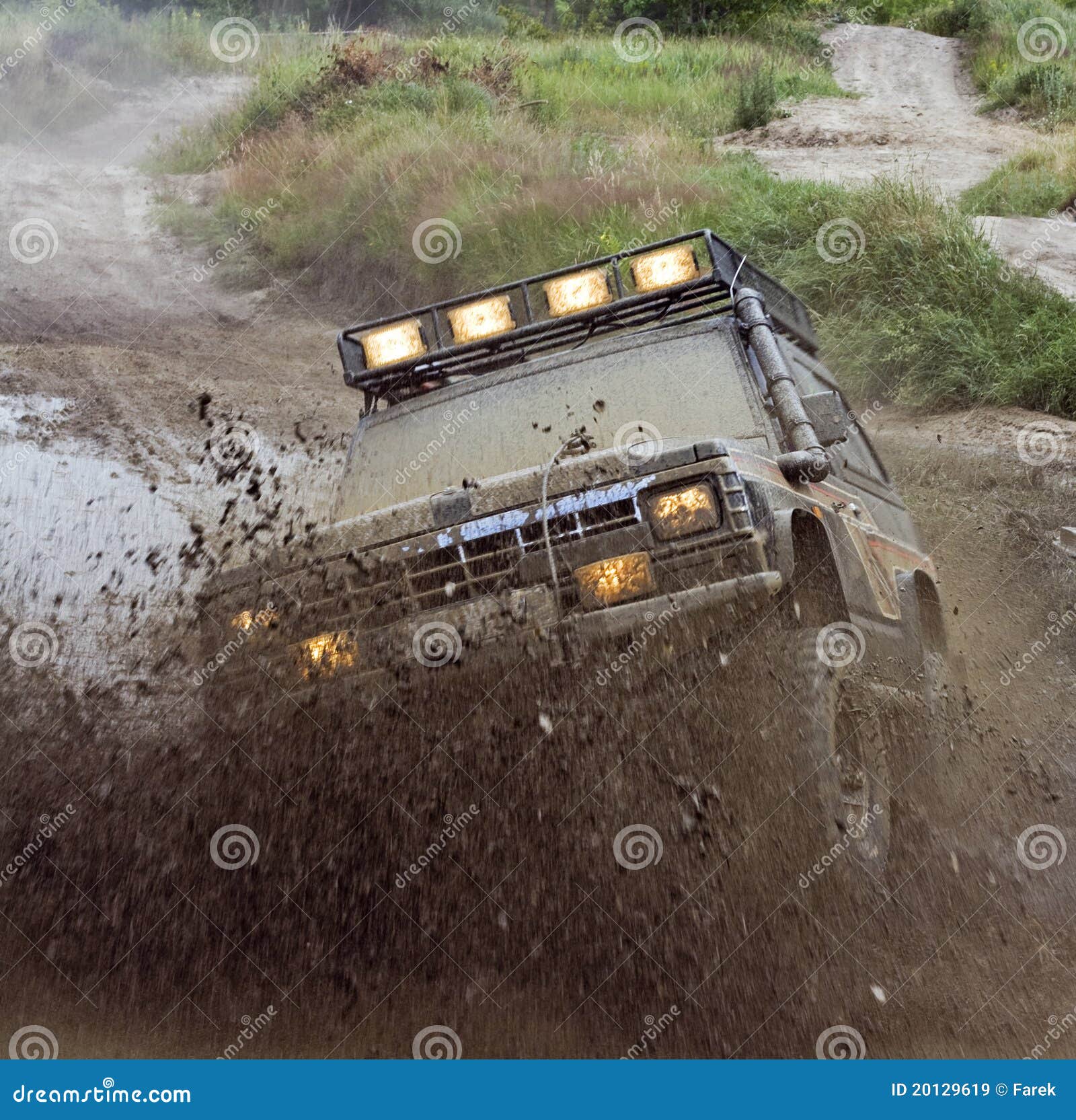 off road action