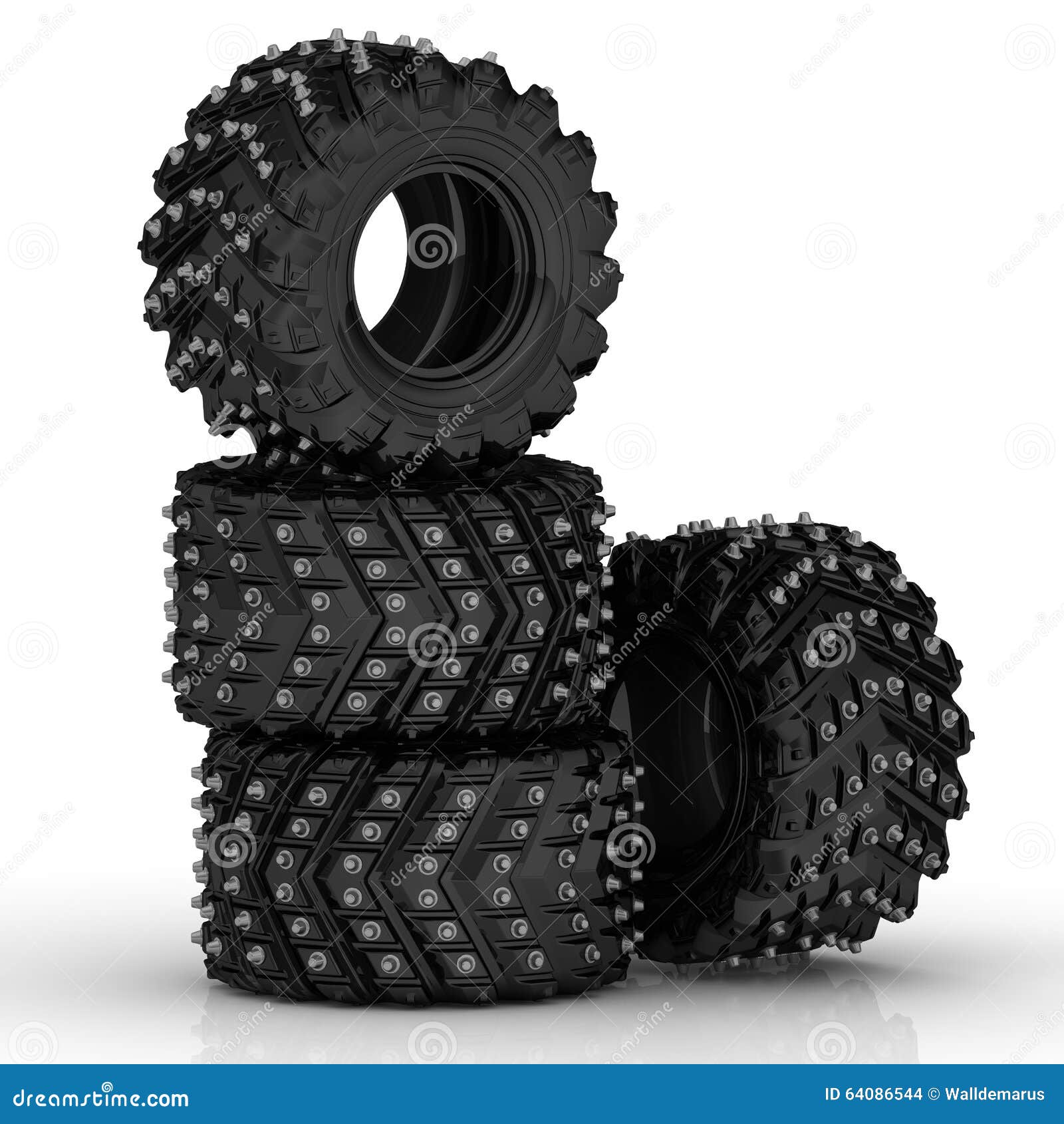 Off-road banden stock illustratie. Illustration of reeks - 64086544