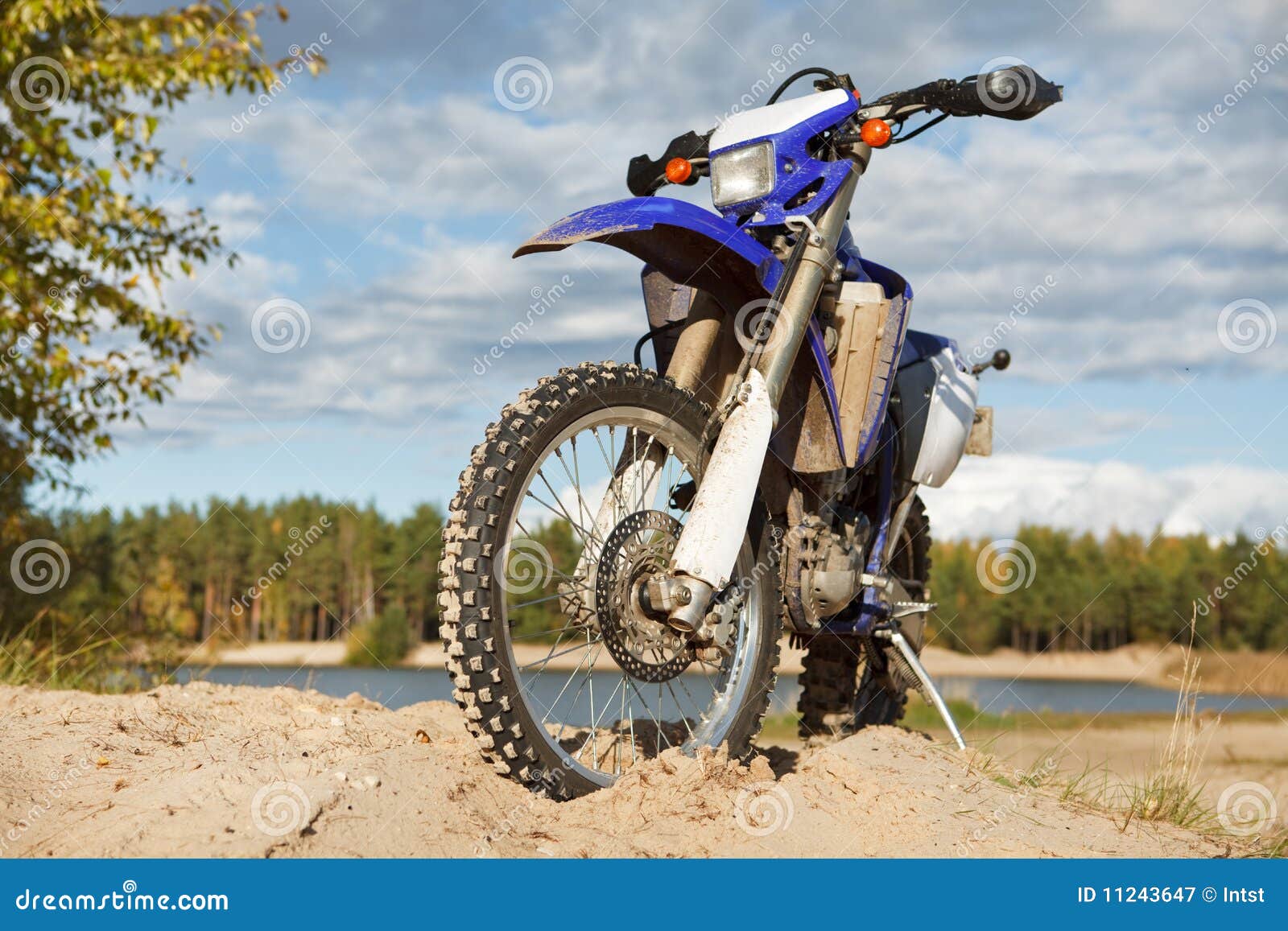Offroad motorbike stock image. Image of road, bike, powerful 11243647