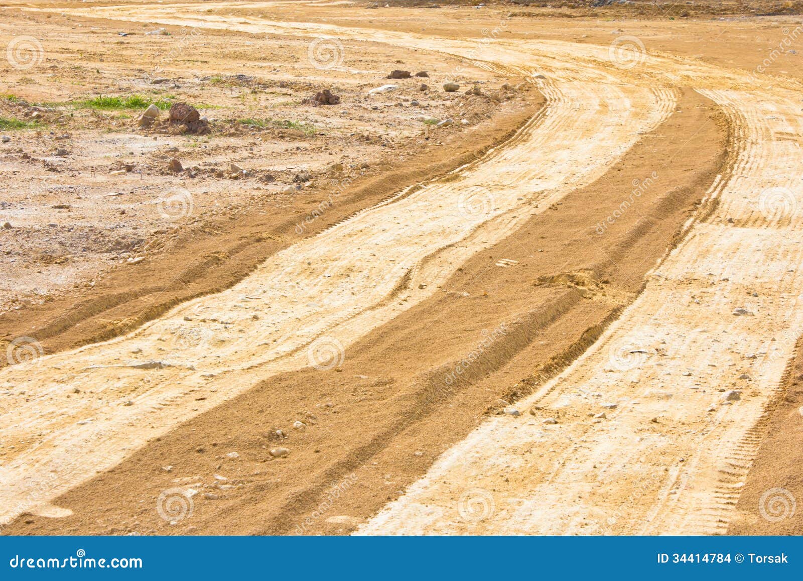 Offroad track stock photo. Image of travel, water, track 34414784
