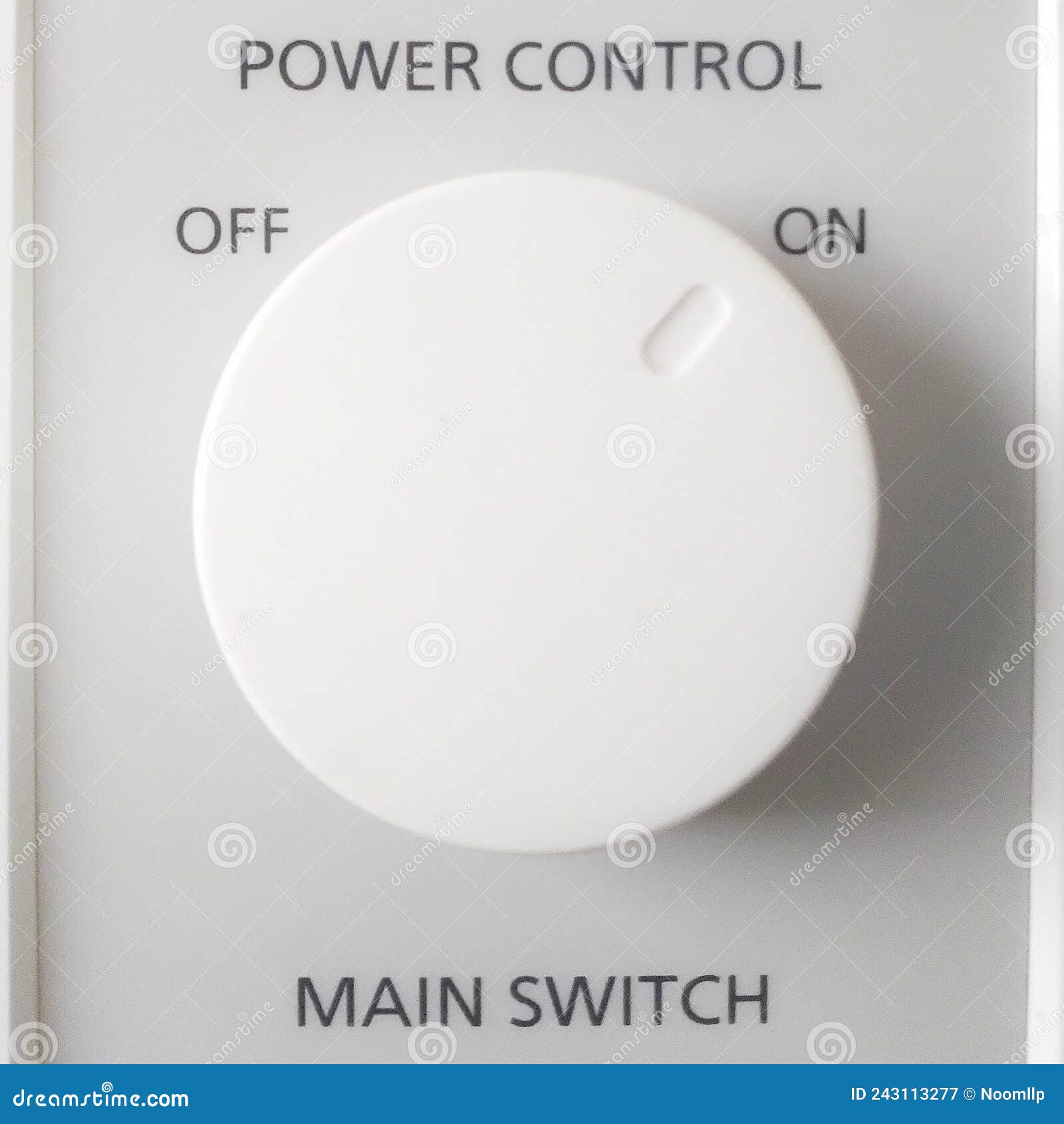 Onoff Switch of the Water Heater Stock Image Image of heater, number