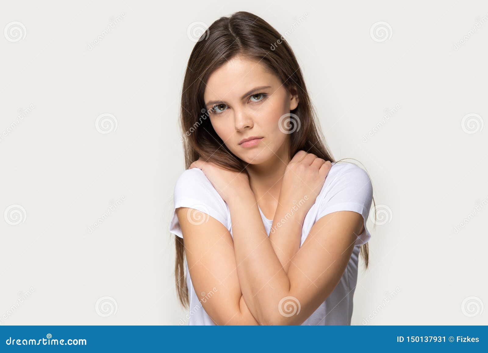 Portrait of beautiful asian chic girl pose for take a picture on wall  background,Lifestyle of teen thailand people,Sad woman from love concept,  Stock Photo | Adobe Stock