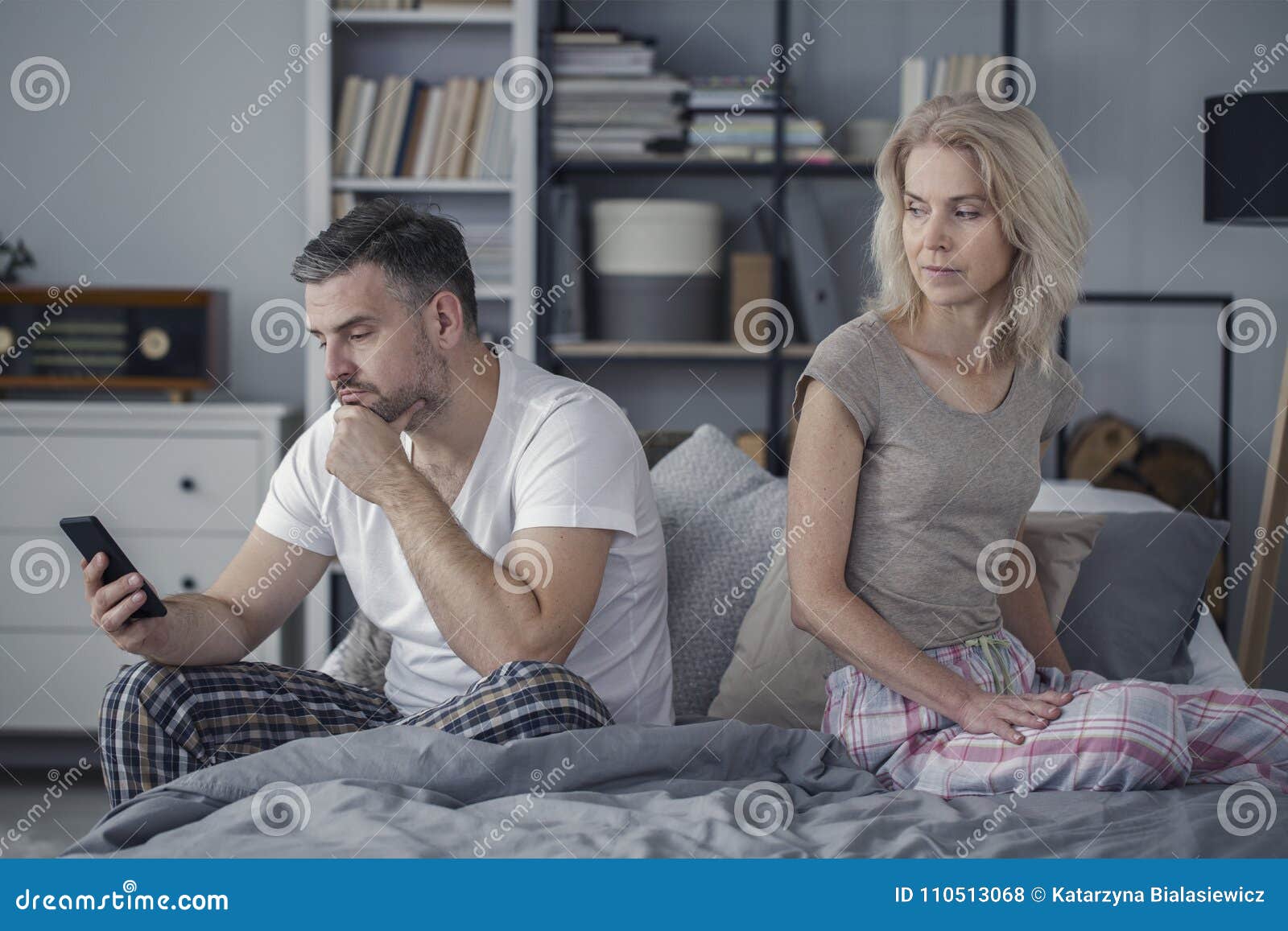 offended wife and cheating husband