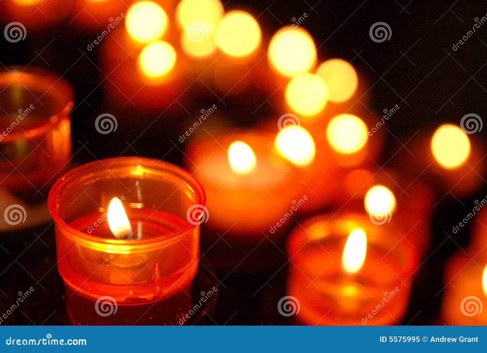 Offering Candles stock image. Image of light, soul, flame 5575995