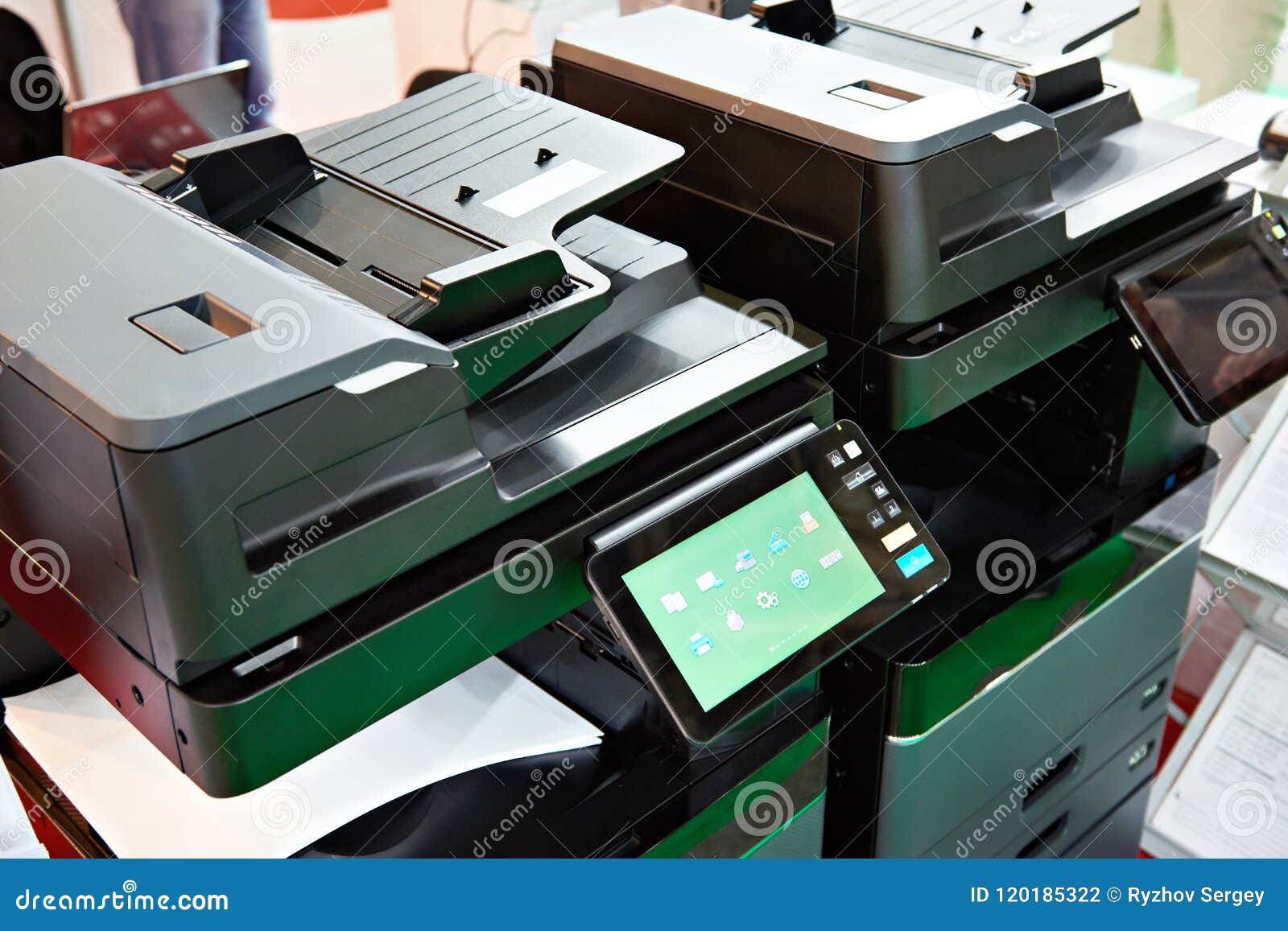 Office Printers and Copiers Stock Photo Image of copier, print 120185322