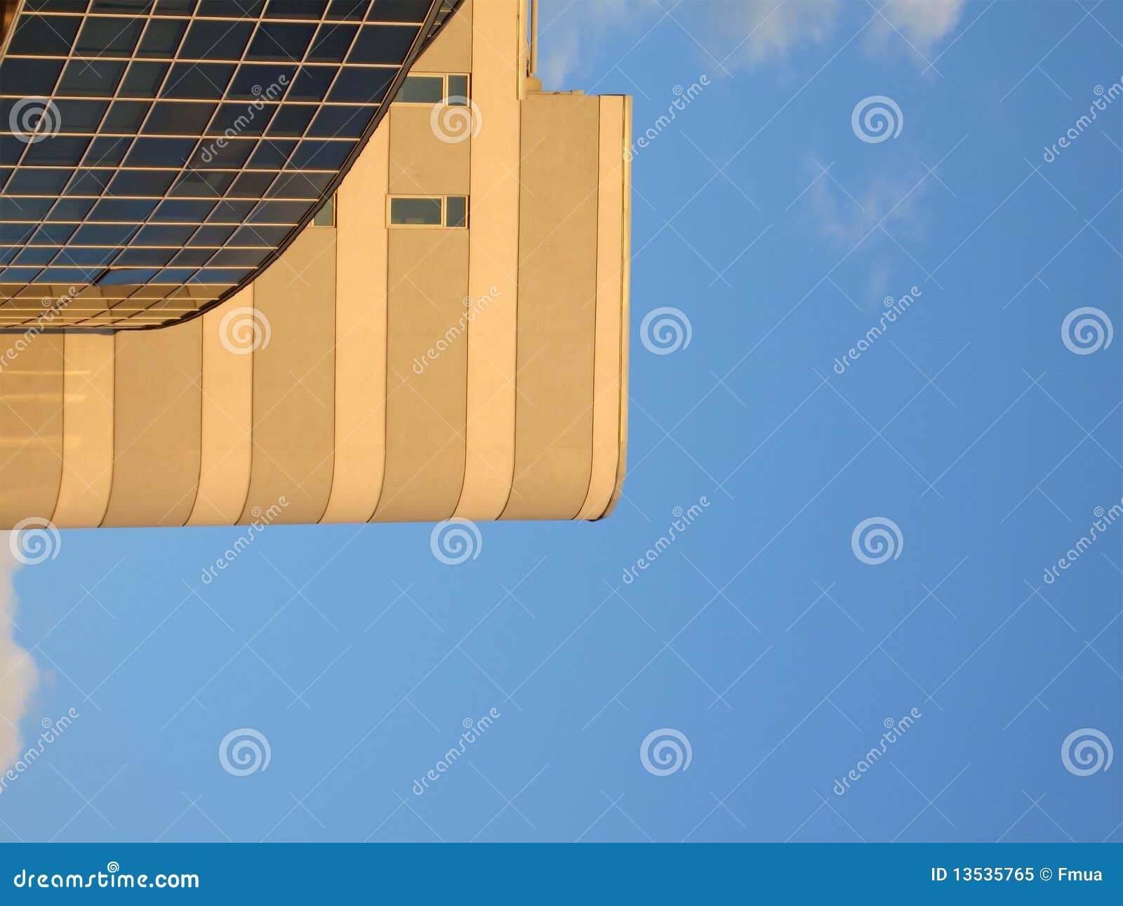 Office Building on Blue Sky, Business Concept Stock Image Image of