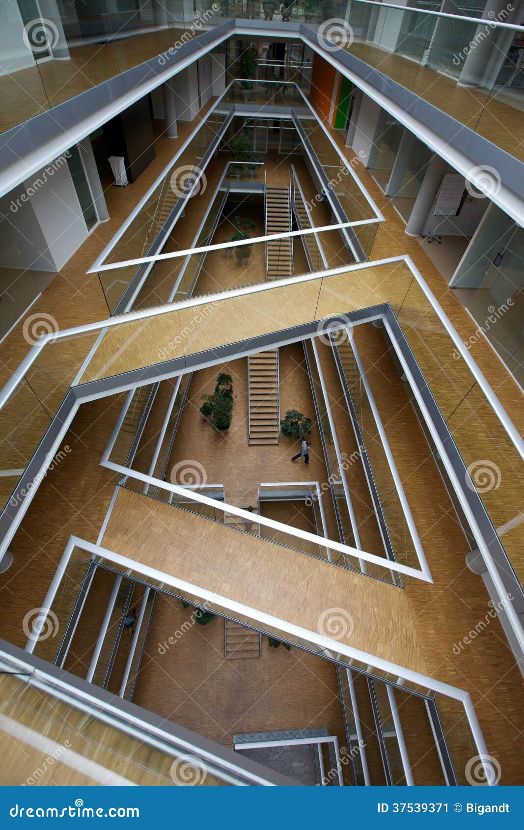 Office building interior stock image. Image of building - 37539371
