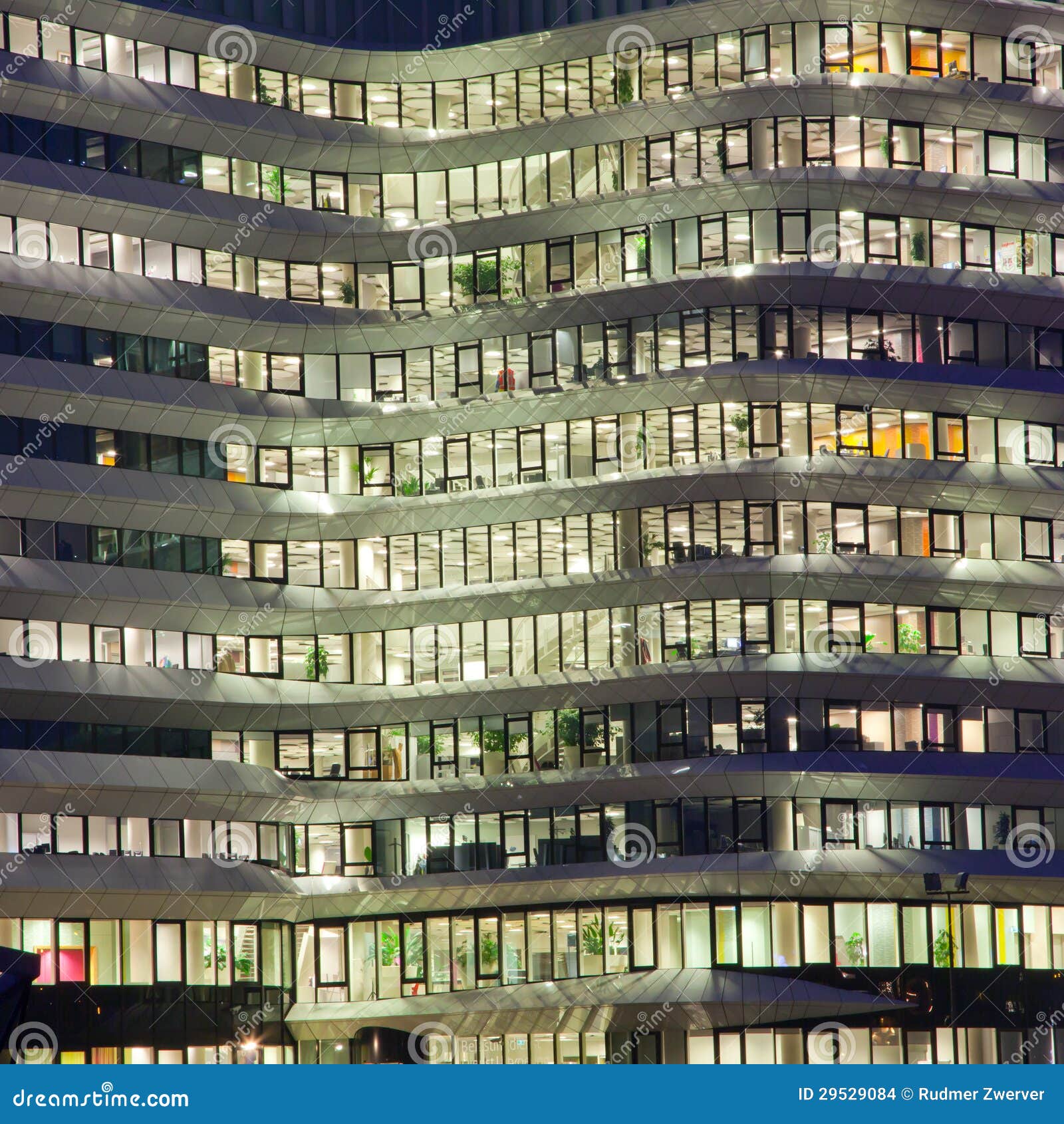 Office Building Lights stock photo. Image of interior 29529084