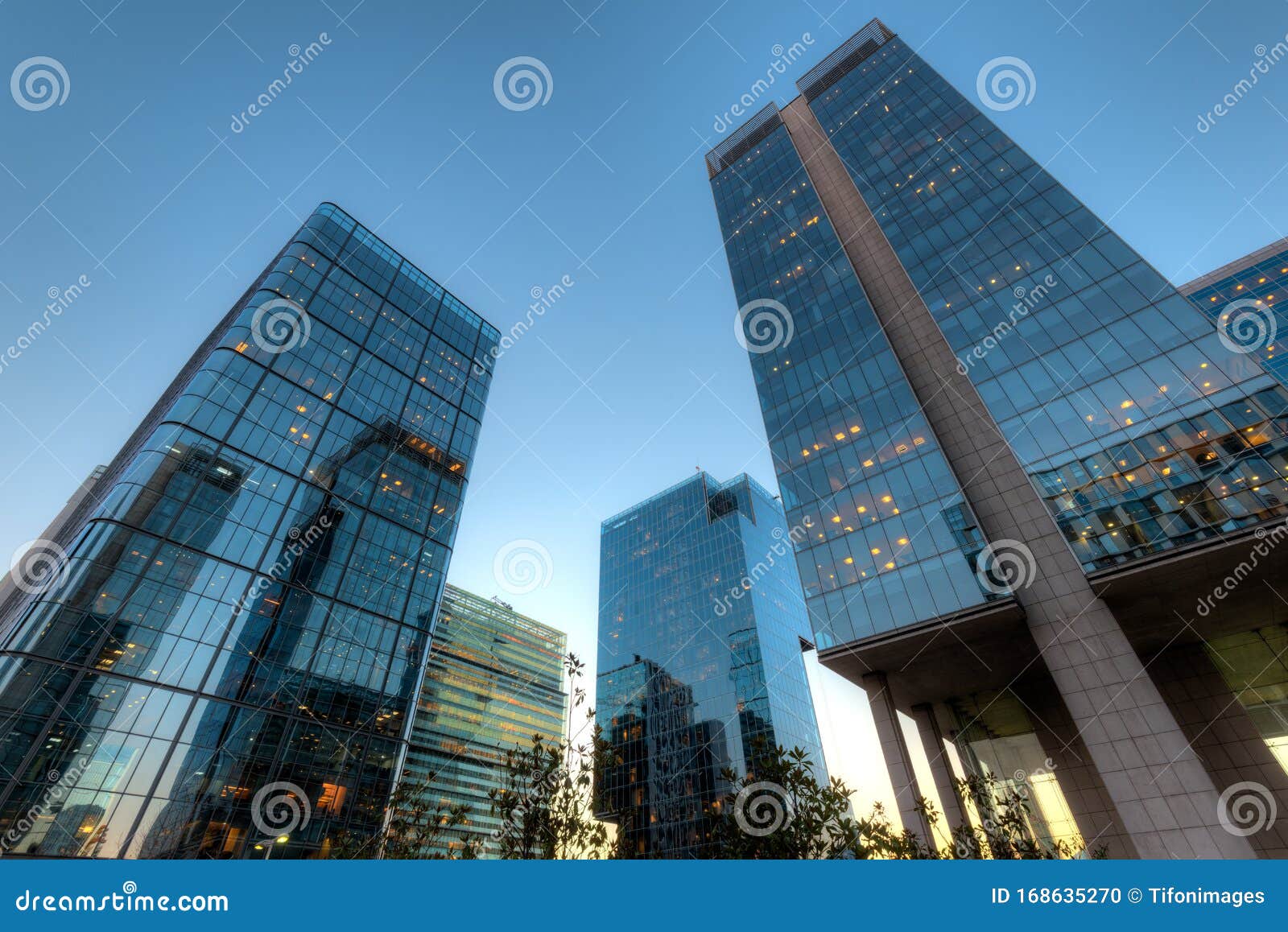 office buildings at financial district known as nueva las condes in rosario norte street, las condes, santiago